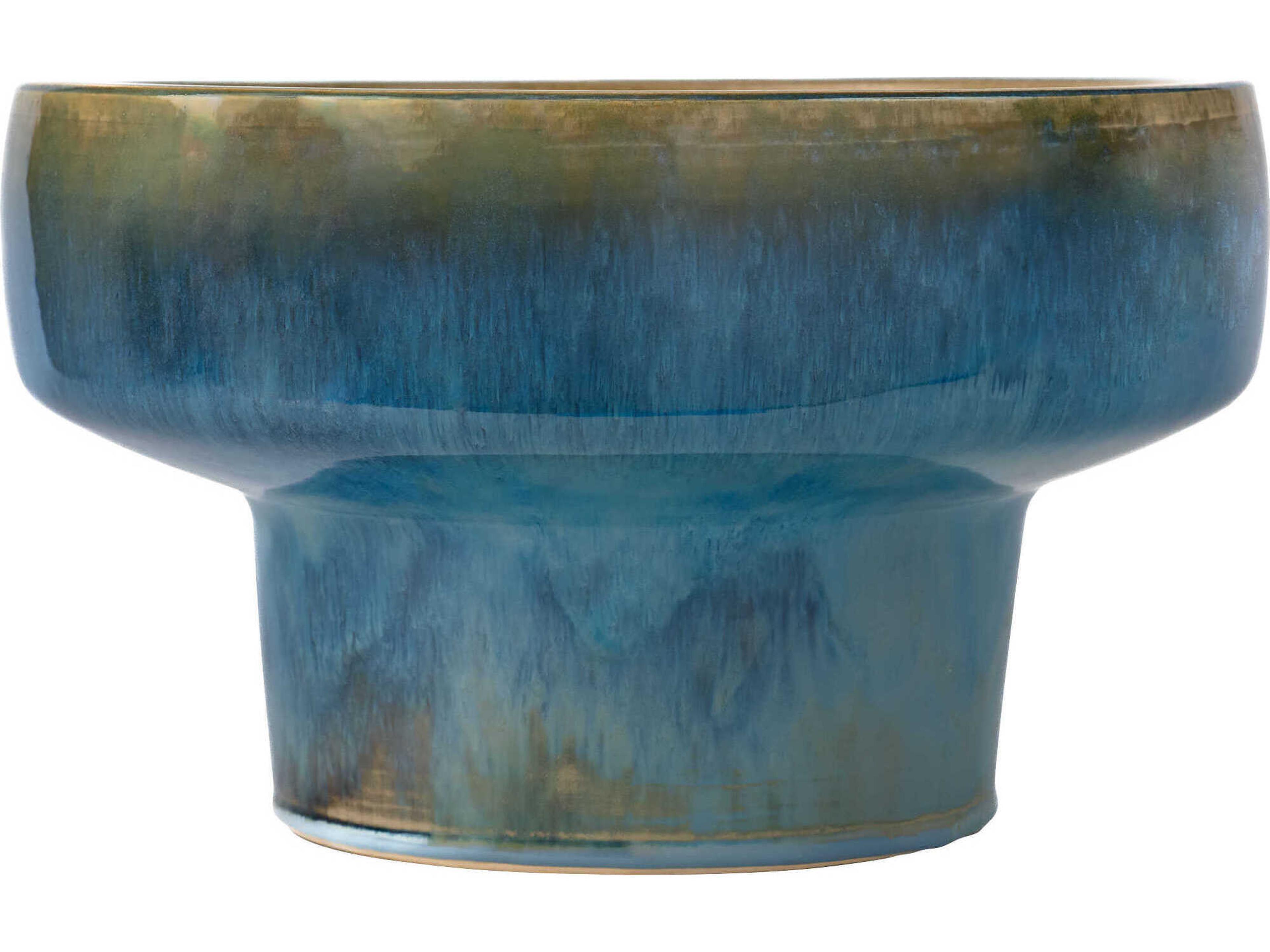 Cyan Design Shellish Blue Elevated Decorative Bowl