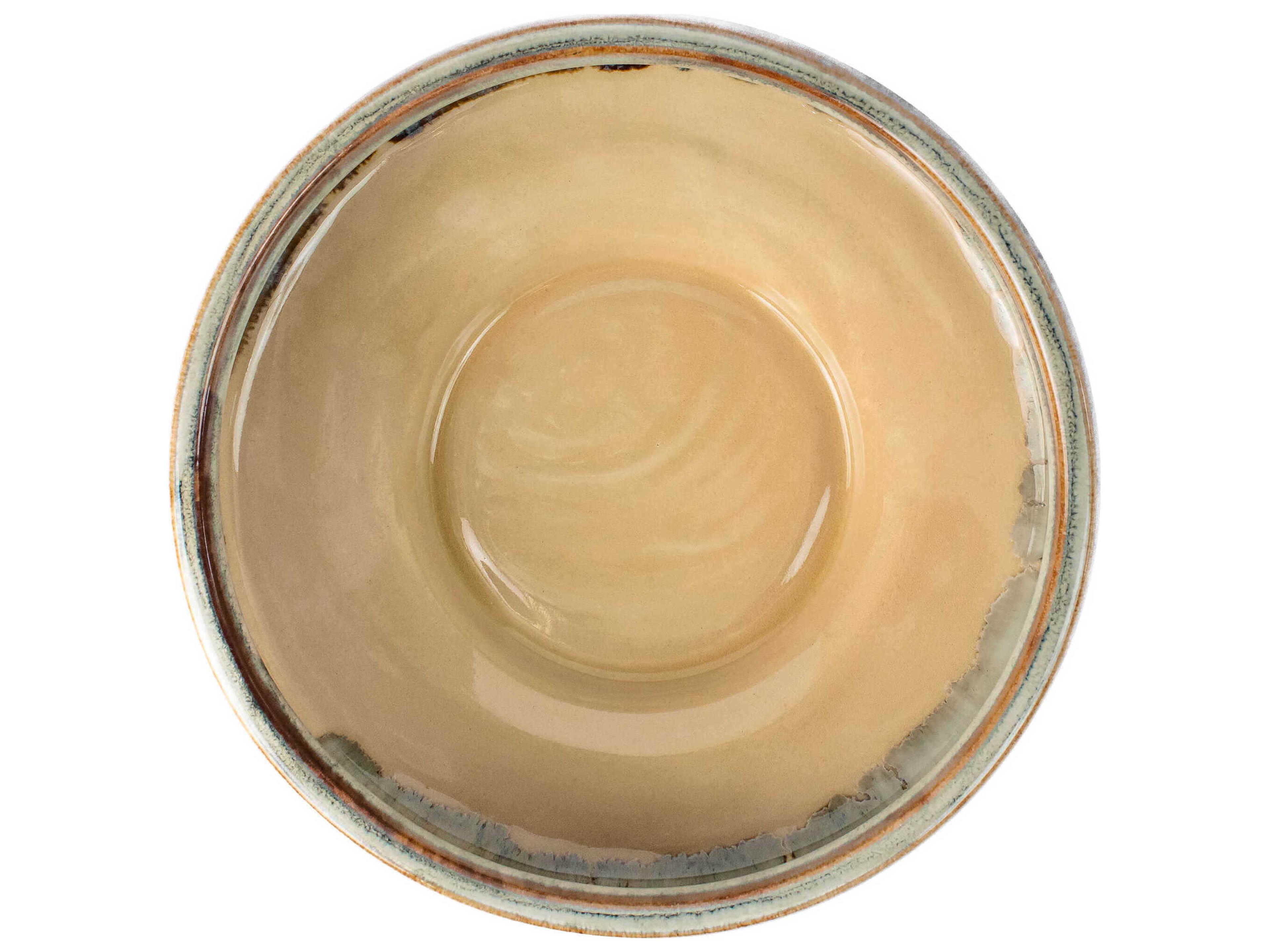 Cyan Design Cascade Mocha Elevated Decorative Bowl