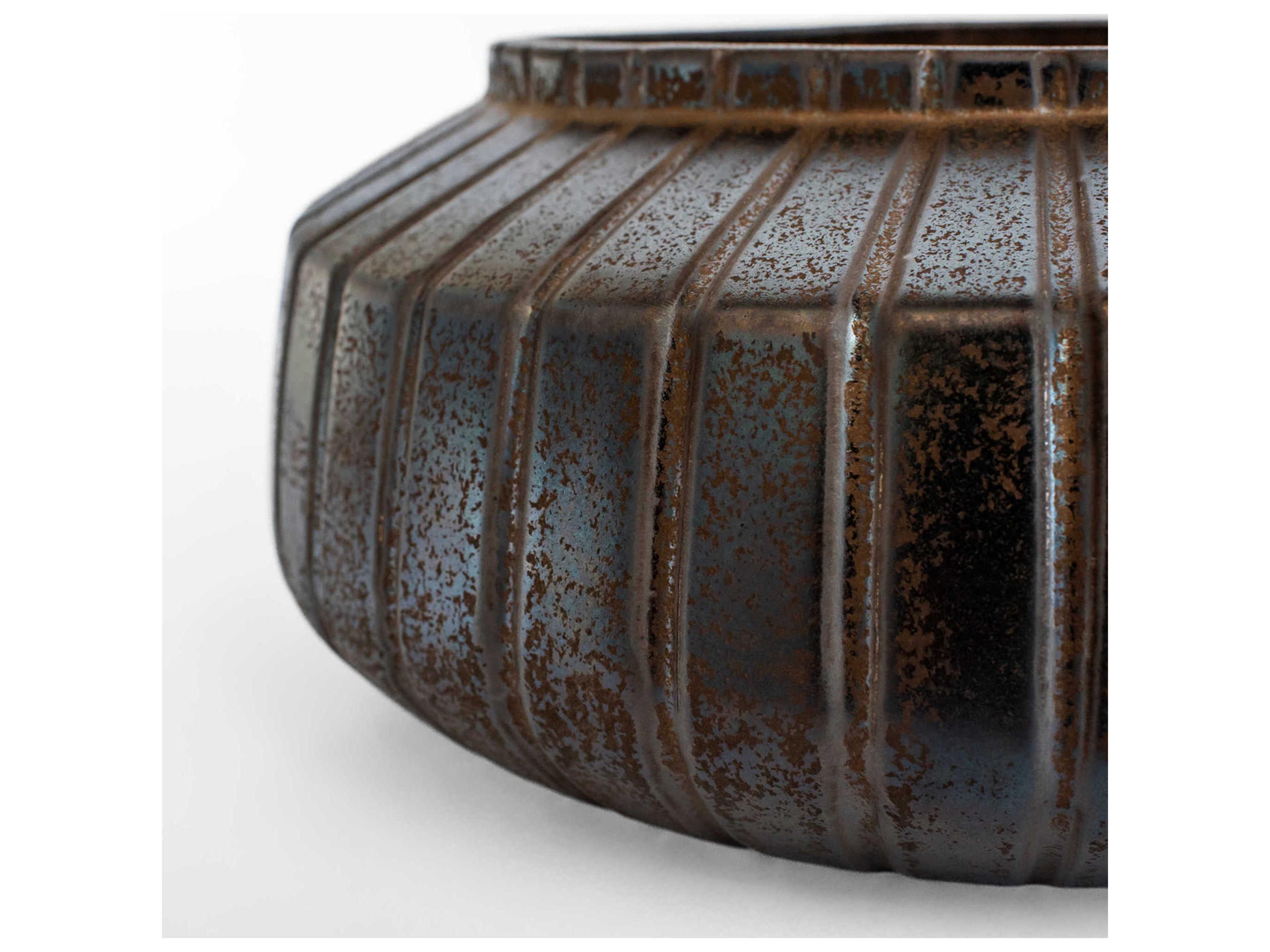 Cyan Design Crystal Bronze Ribbed Sweater Decorative Bowl