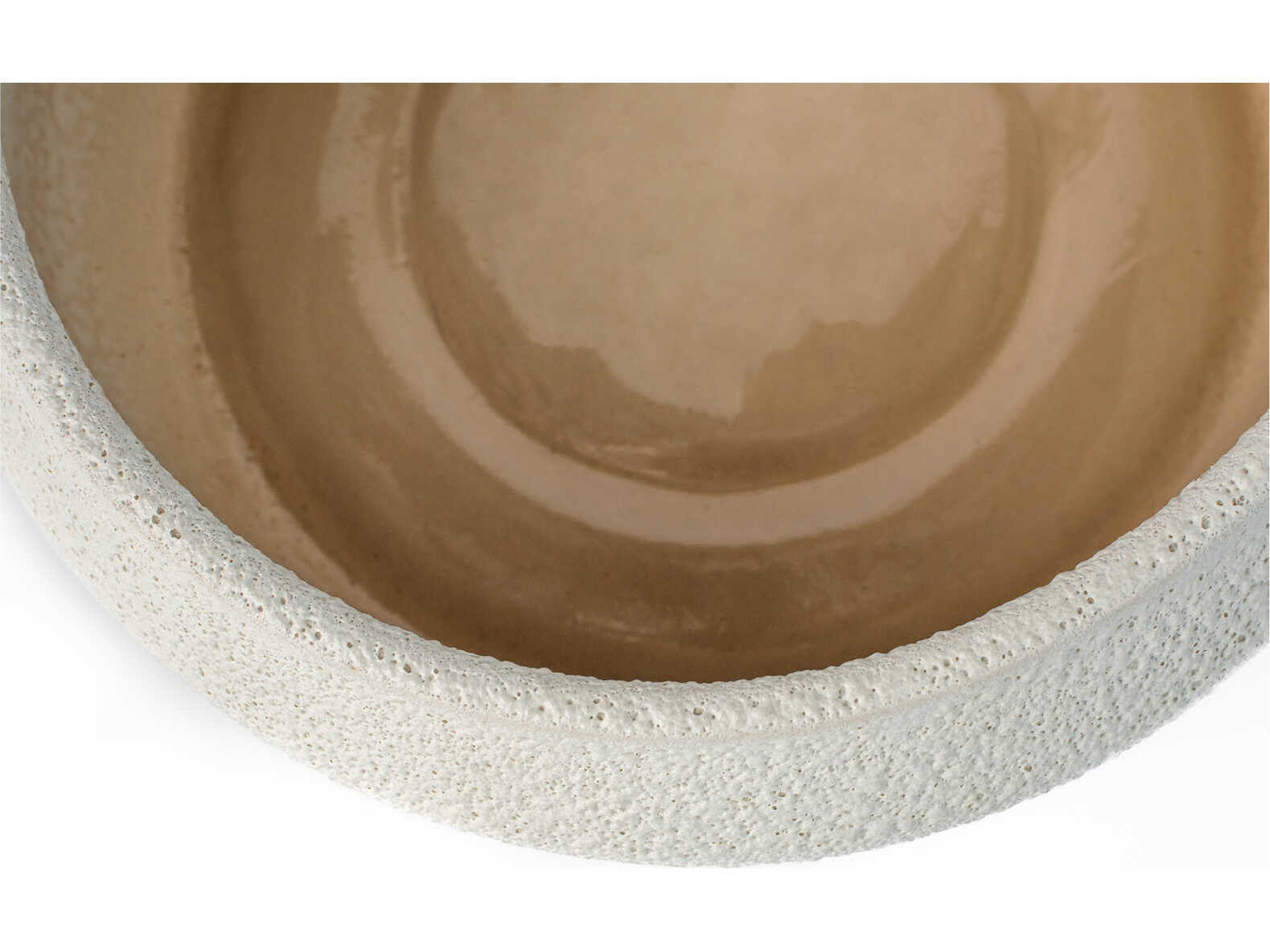 Cyan Design Porous White Terra Decorative Bowl