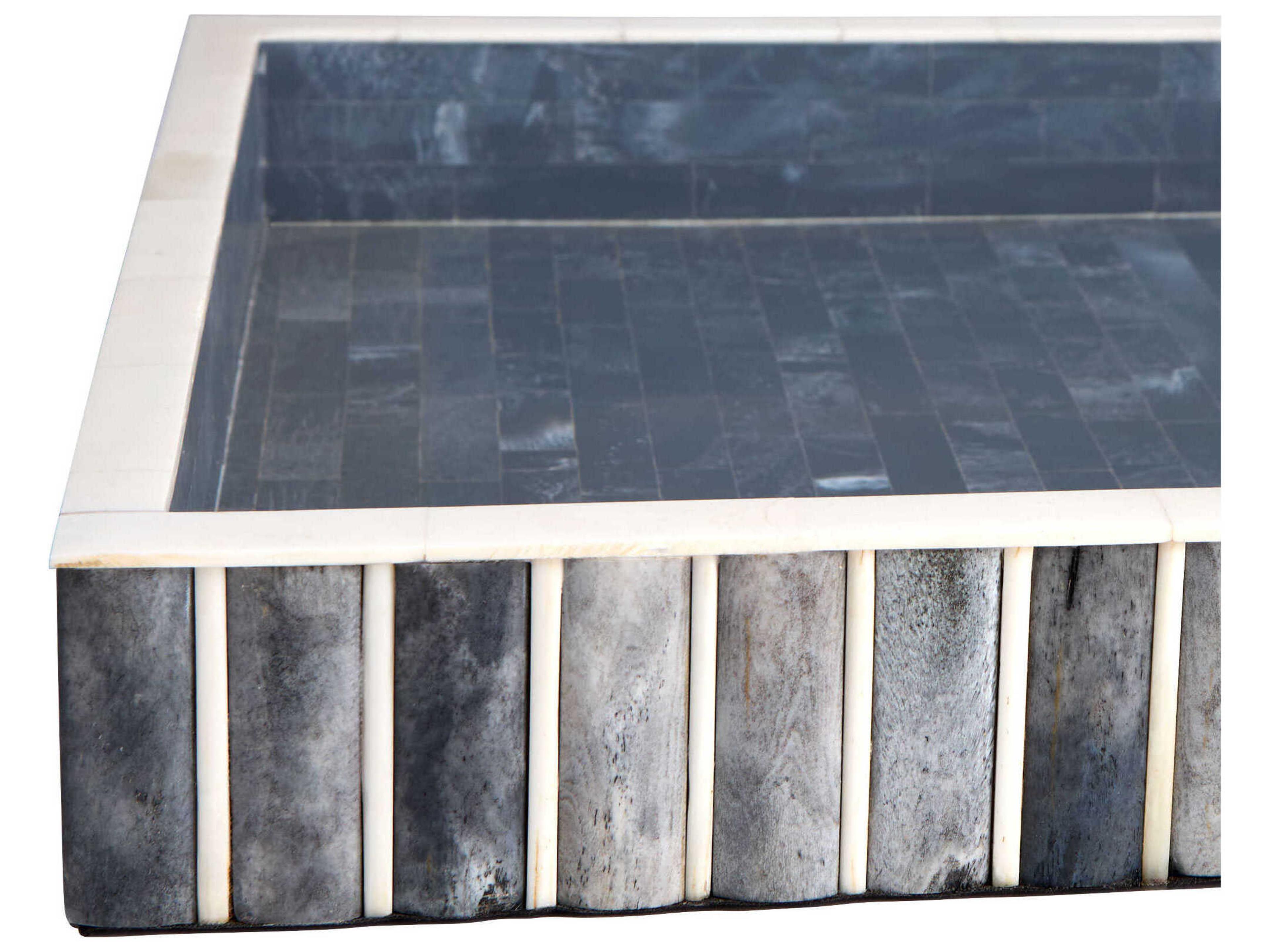 Cyan Design Blue White Lapis Serving Tray