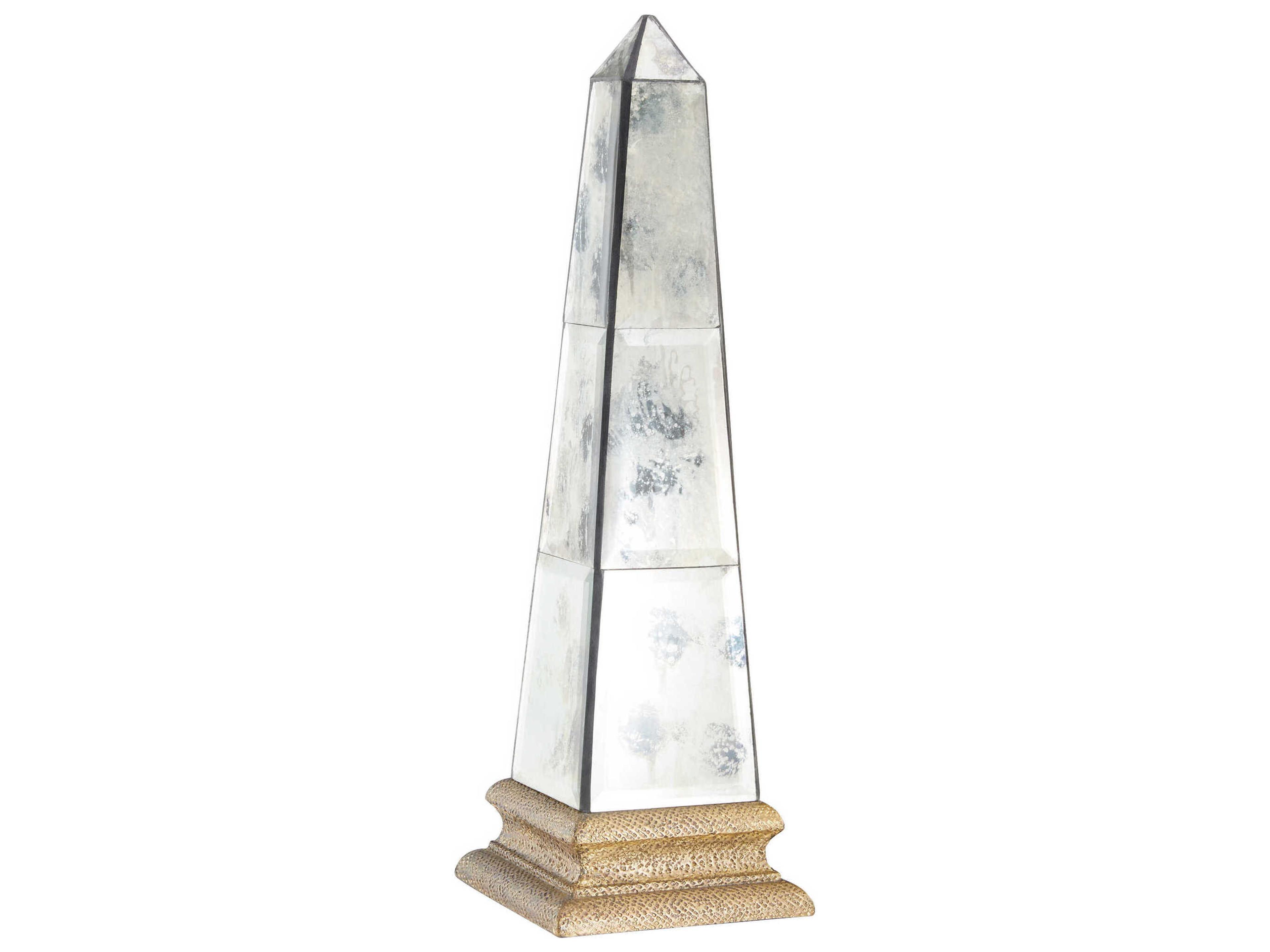 Cyan Design Antique Brass Luxor Obelisk Sculpture