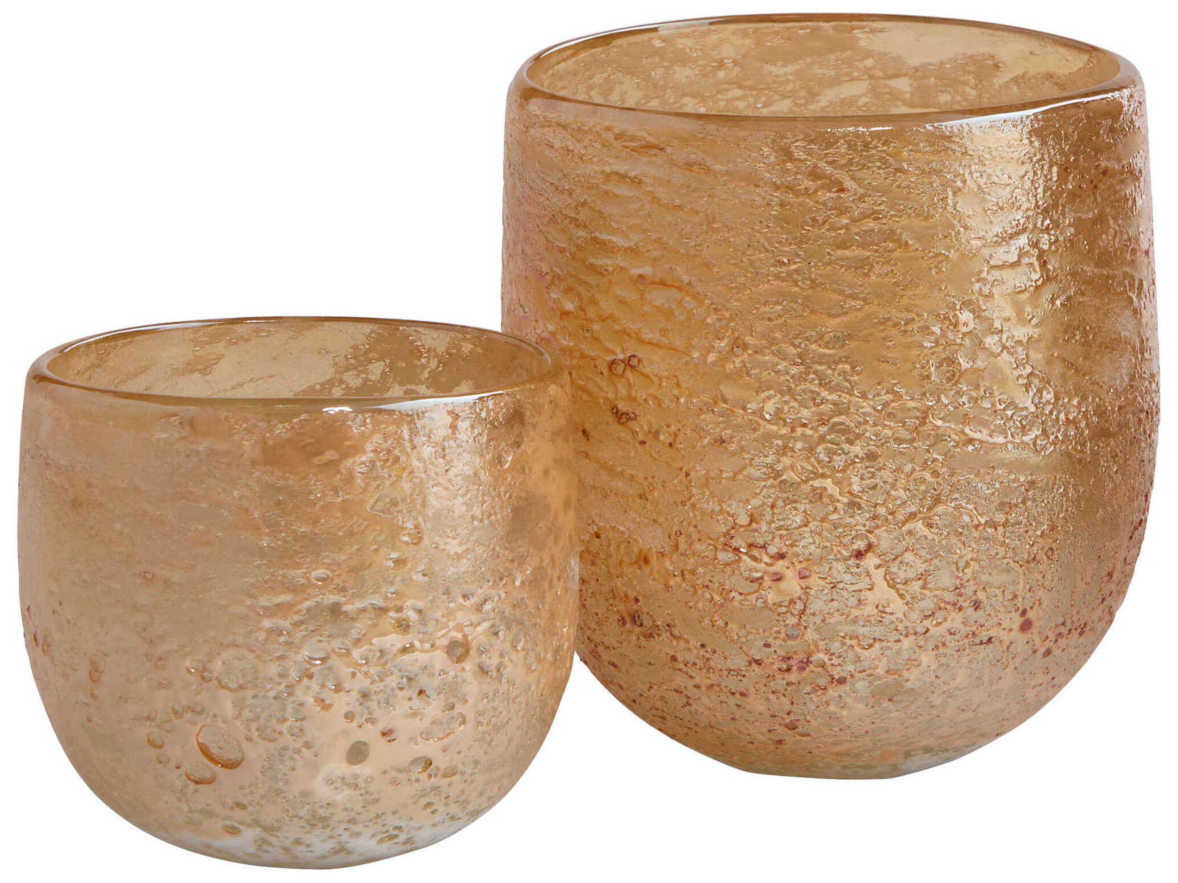 Cyan Design Light Gold Taffy Vase