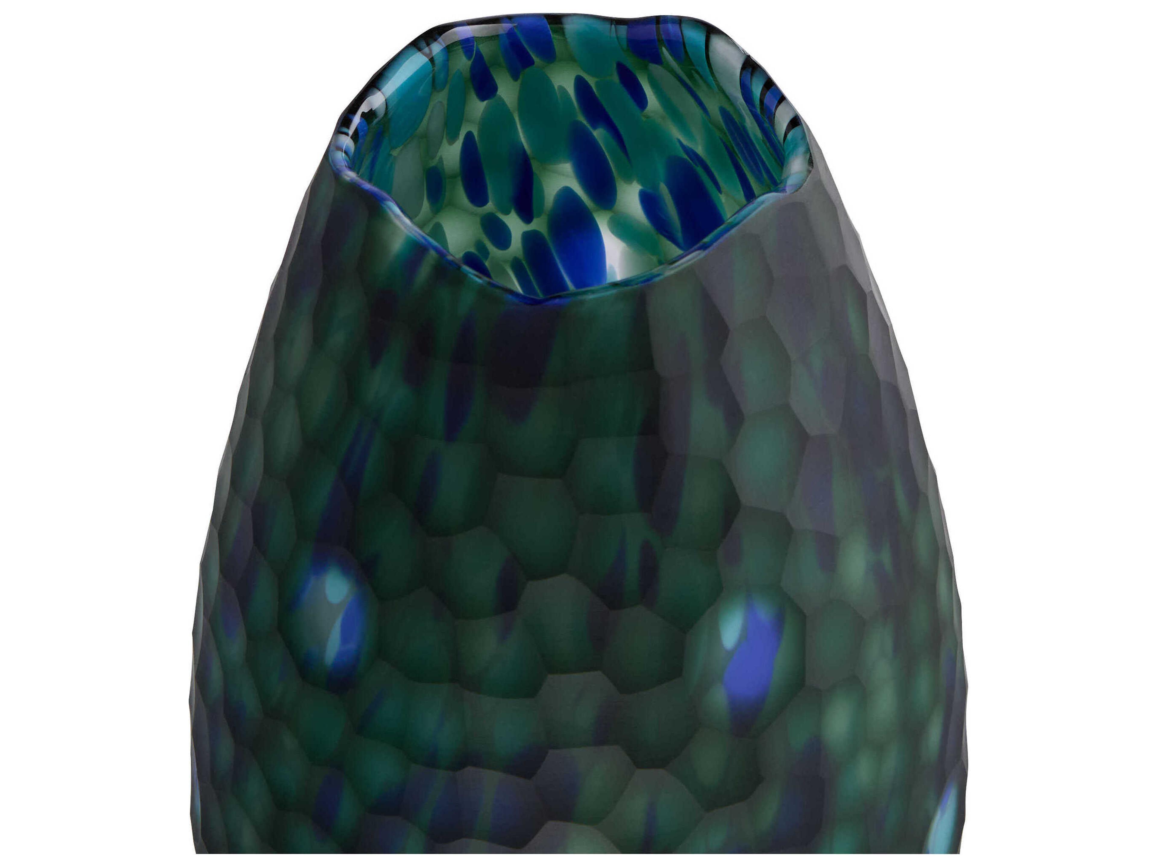 Cyan Design Blue Green Mykonos Vase