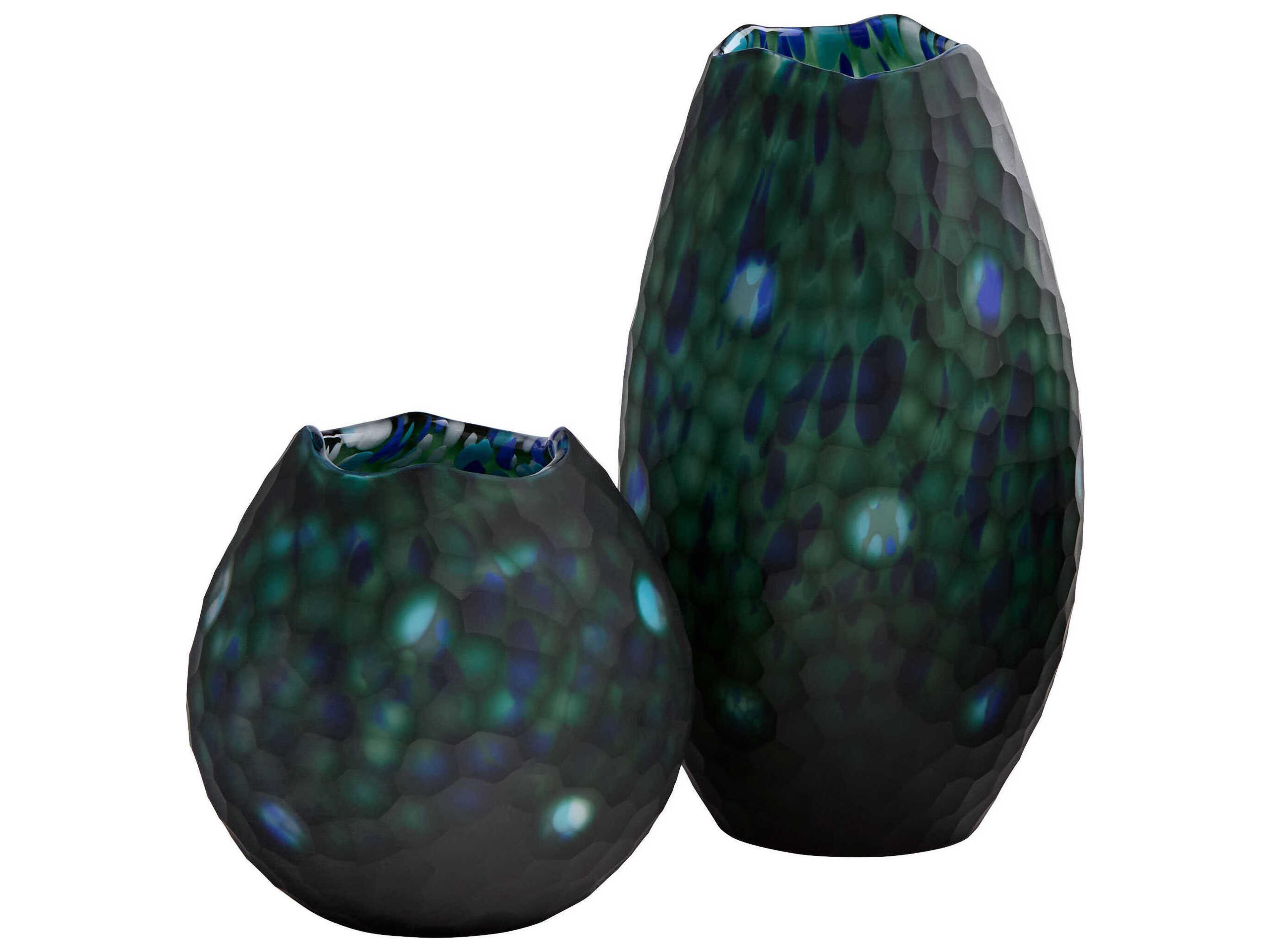 Cyan Design Blue Green Mykonos Vase