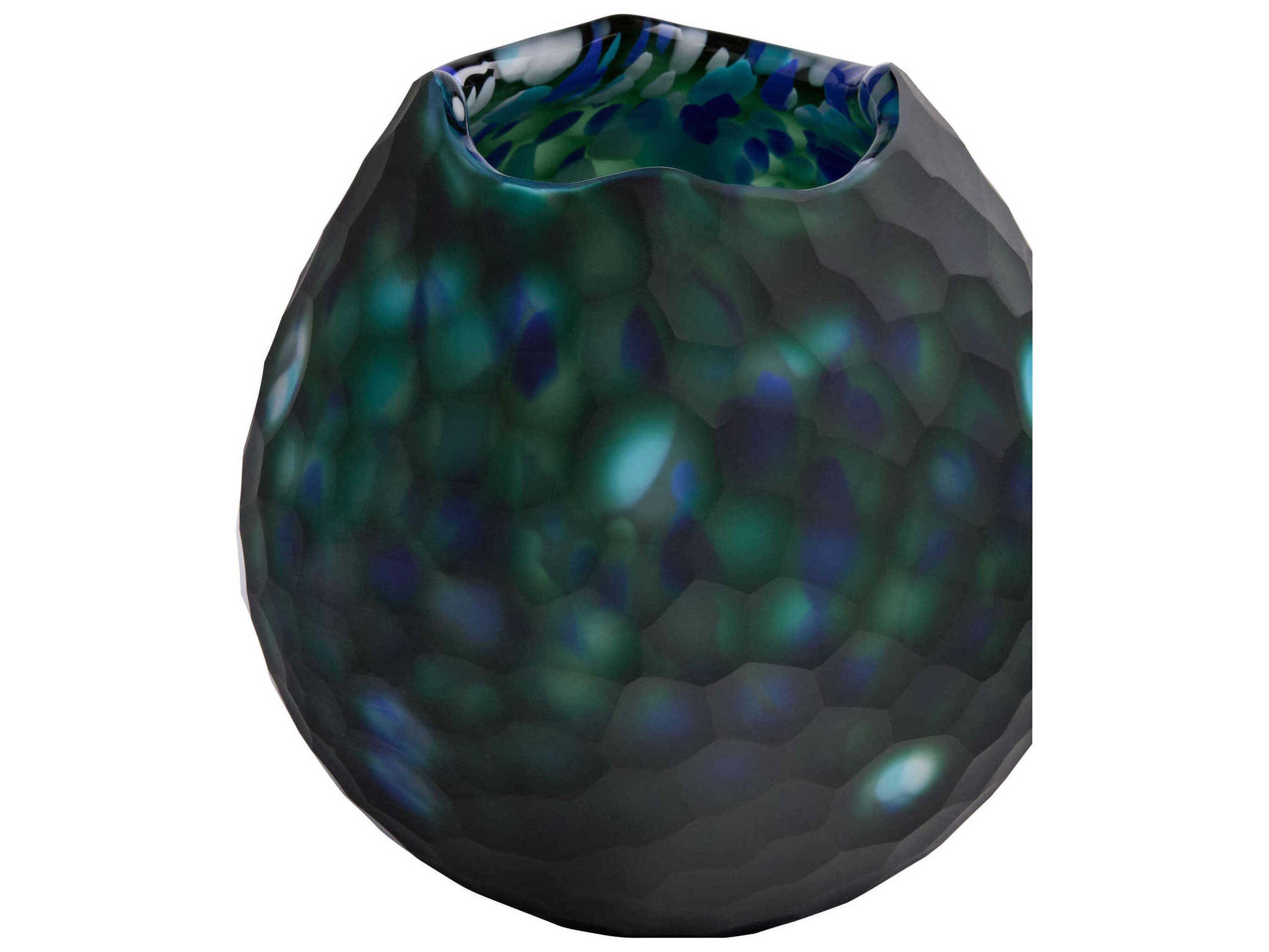 Cyan Design Blue Green Mykonos Vase