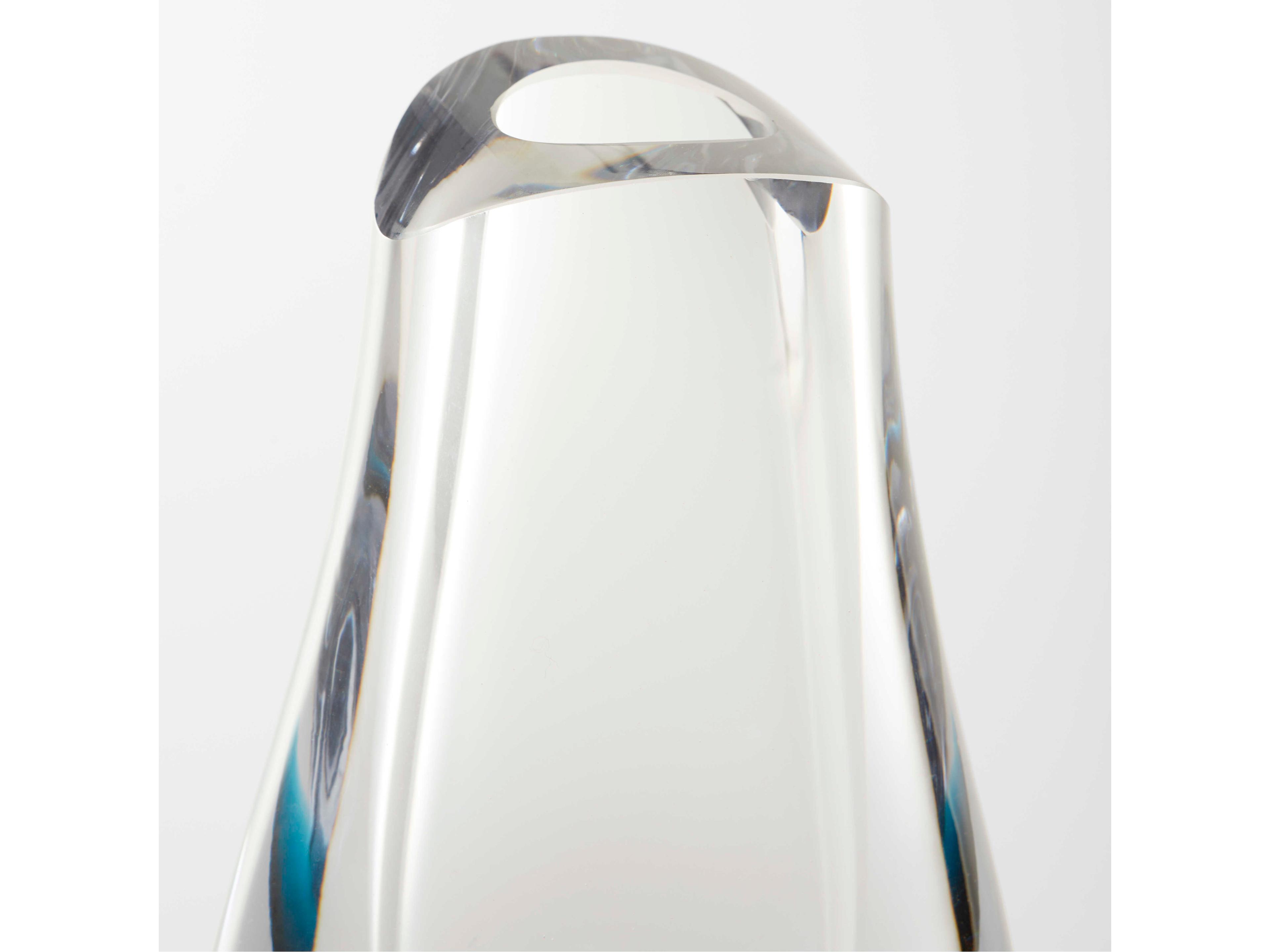 Cyan Design Clear Blue Tidepool Vase