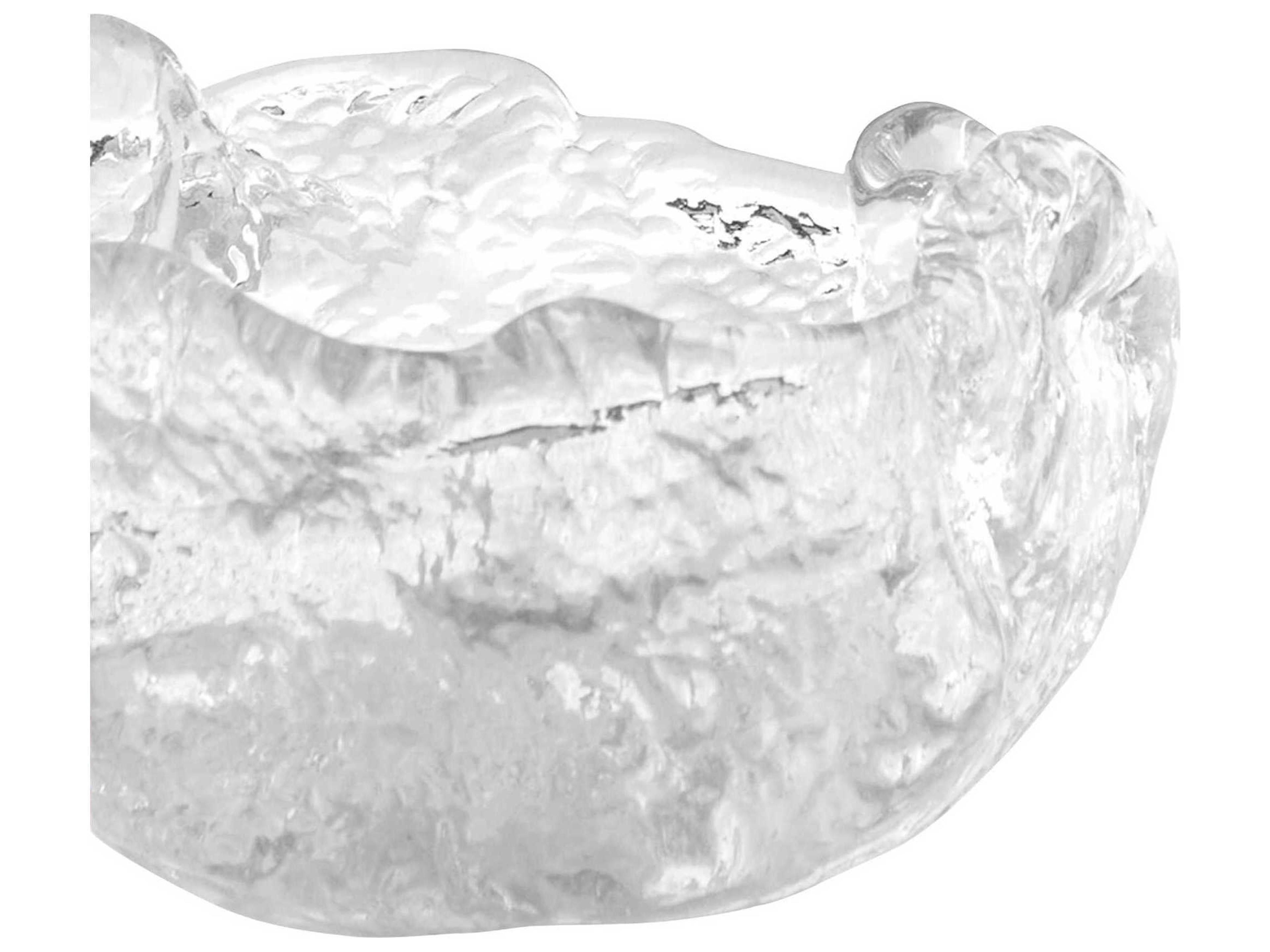 Cyan Design Clear Molten Decorative Bowl