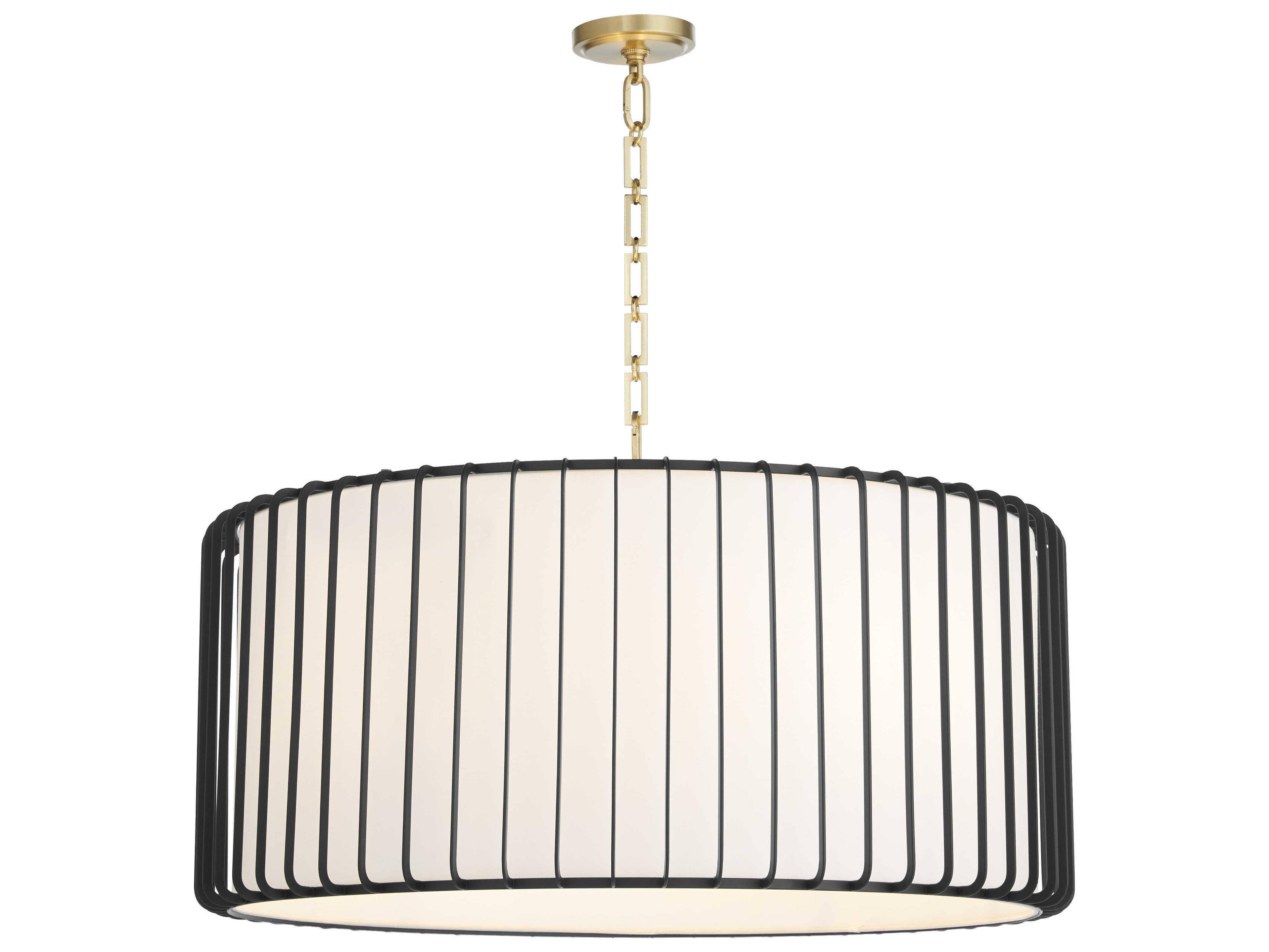 Cyan Design Tuxedo 4-Light Black Pendant