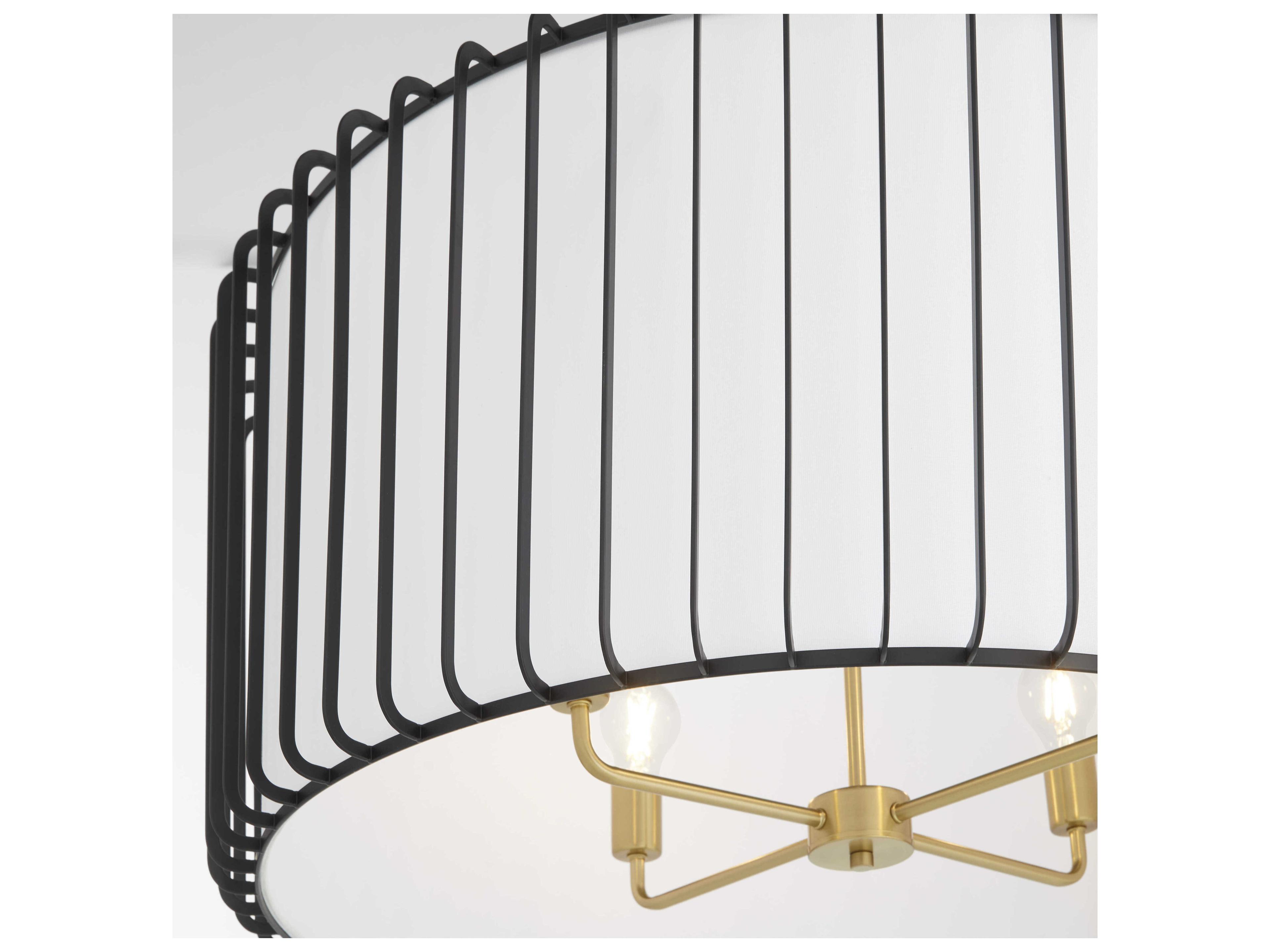 Cyan Design Tuxedo 4-Light Black Pendant