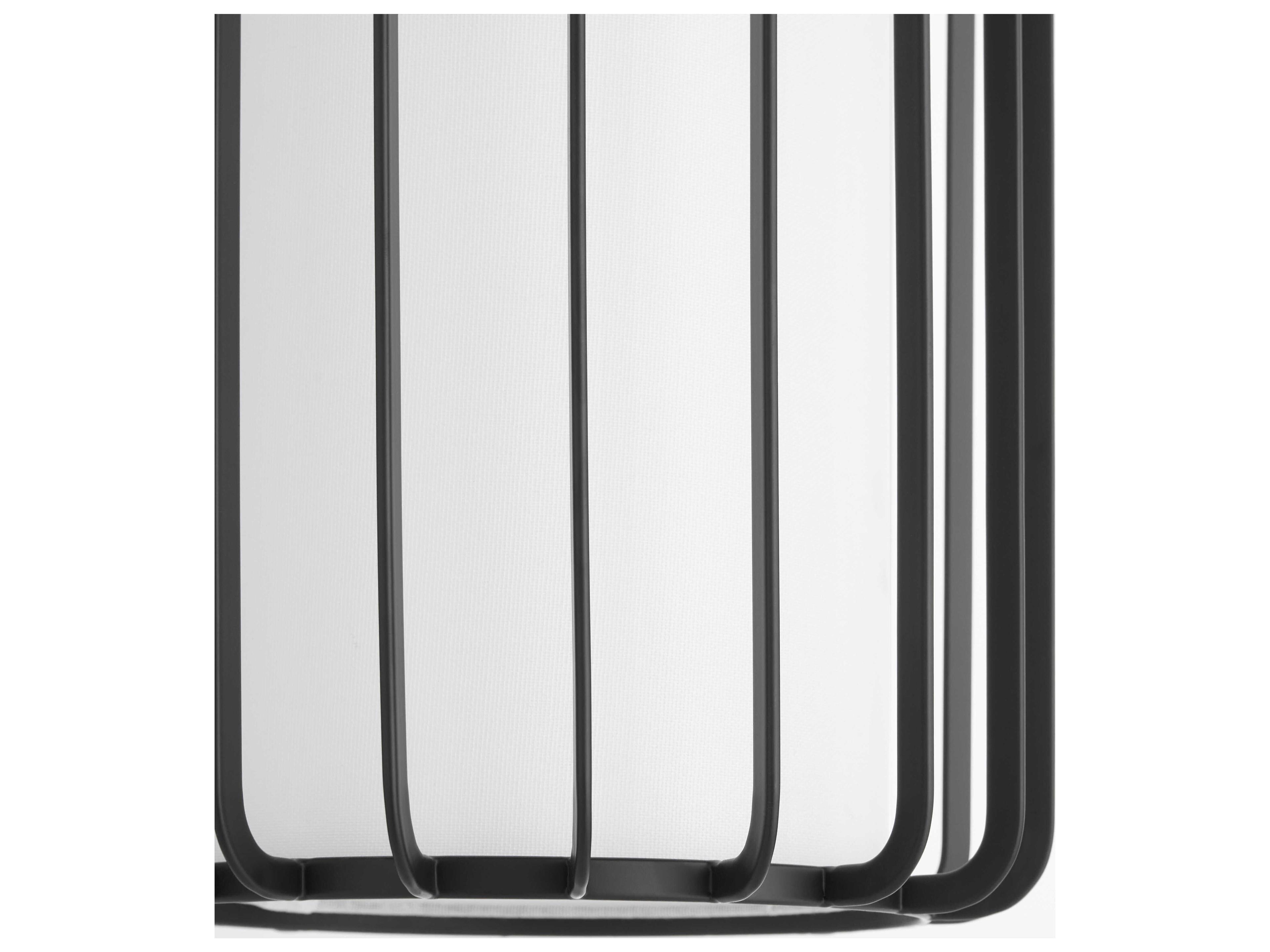 Cyan Design Tuxedo 1-Light Black Cylinder Mini Pendant