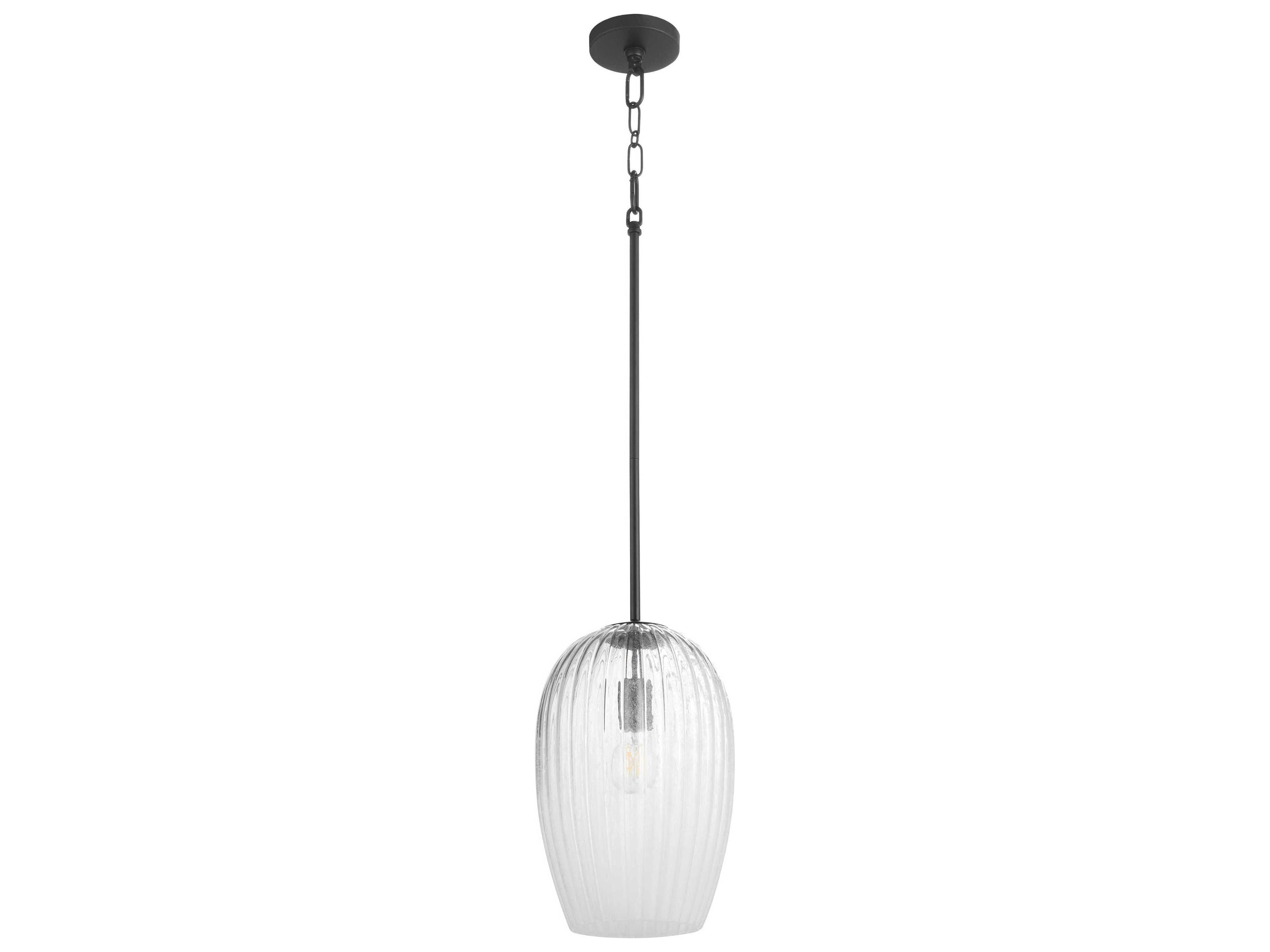 Southport 1-Light Black Mini Pendant