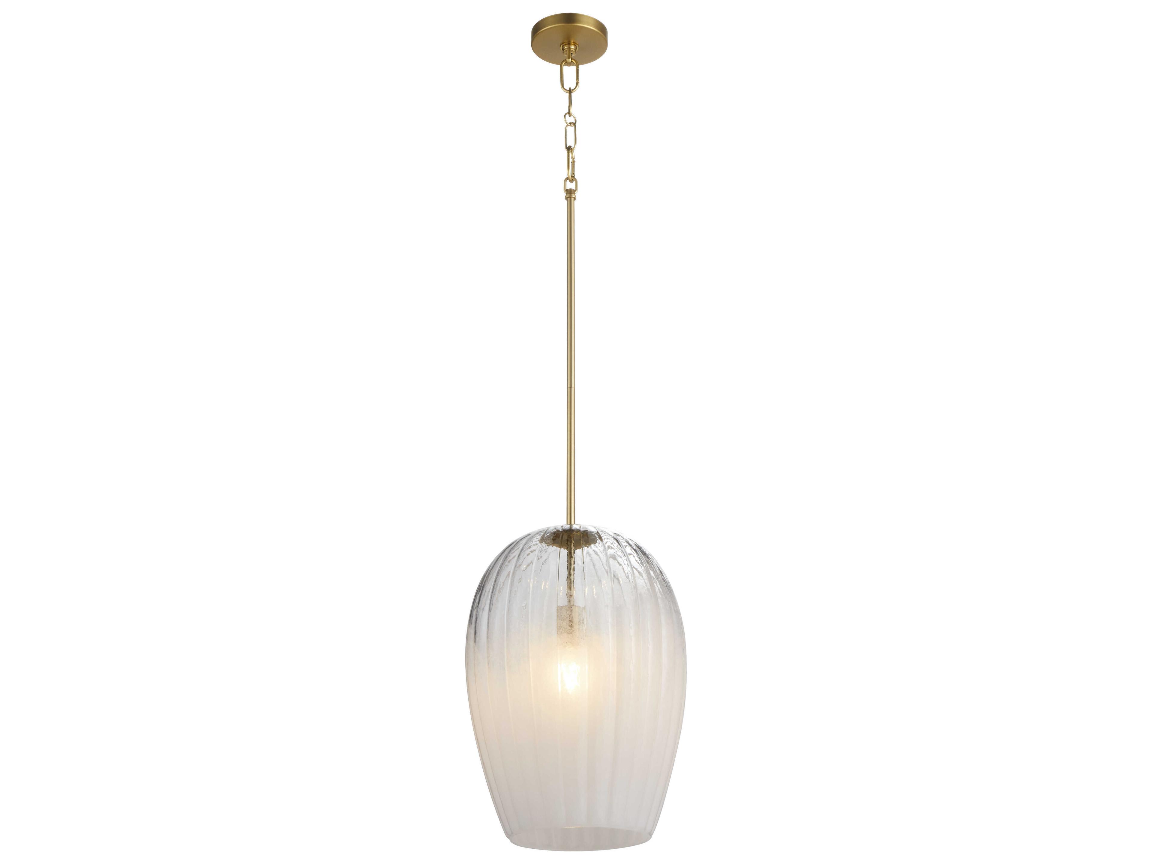 Cyan Design Southport 1-Light Aged Brass Mini Pendant