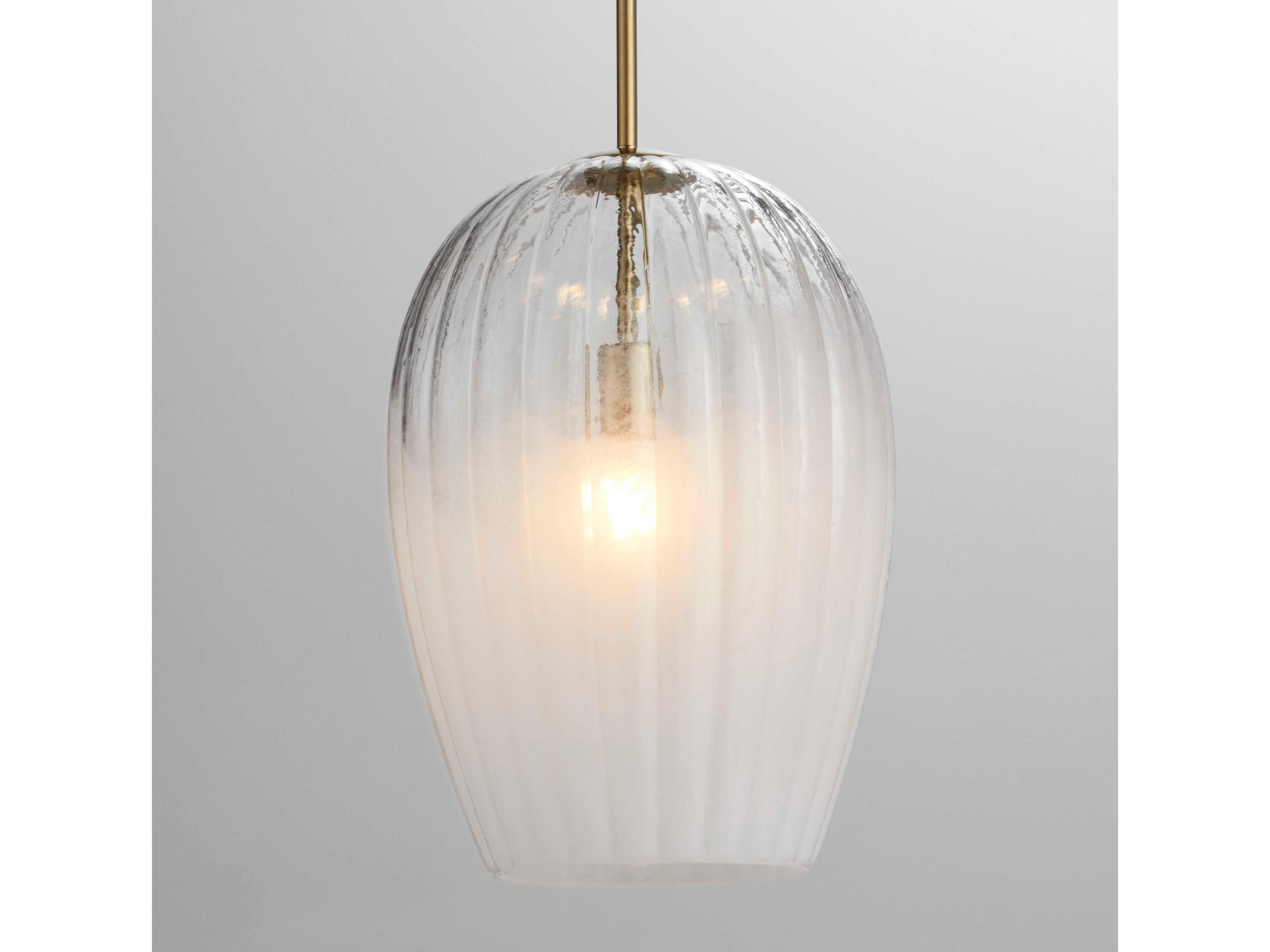 Cyan Design Southport 1-Light Aged Brass Mini Pendant