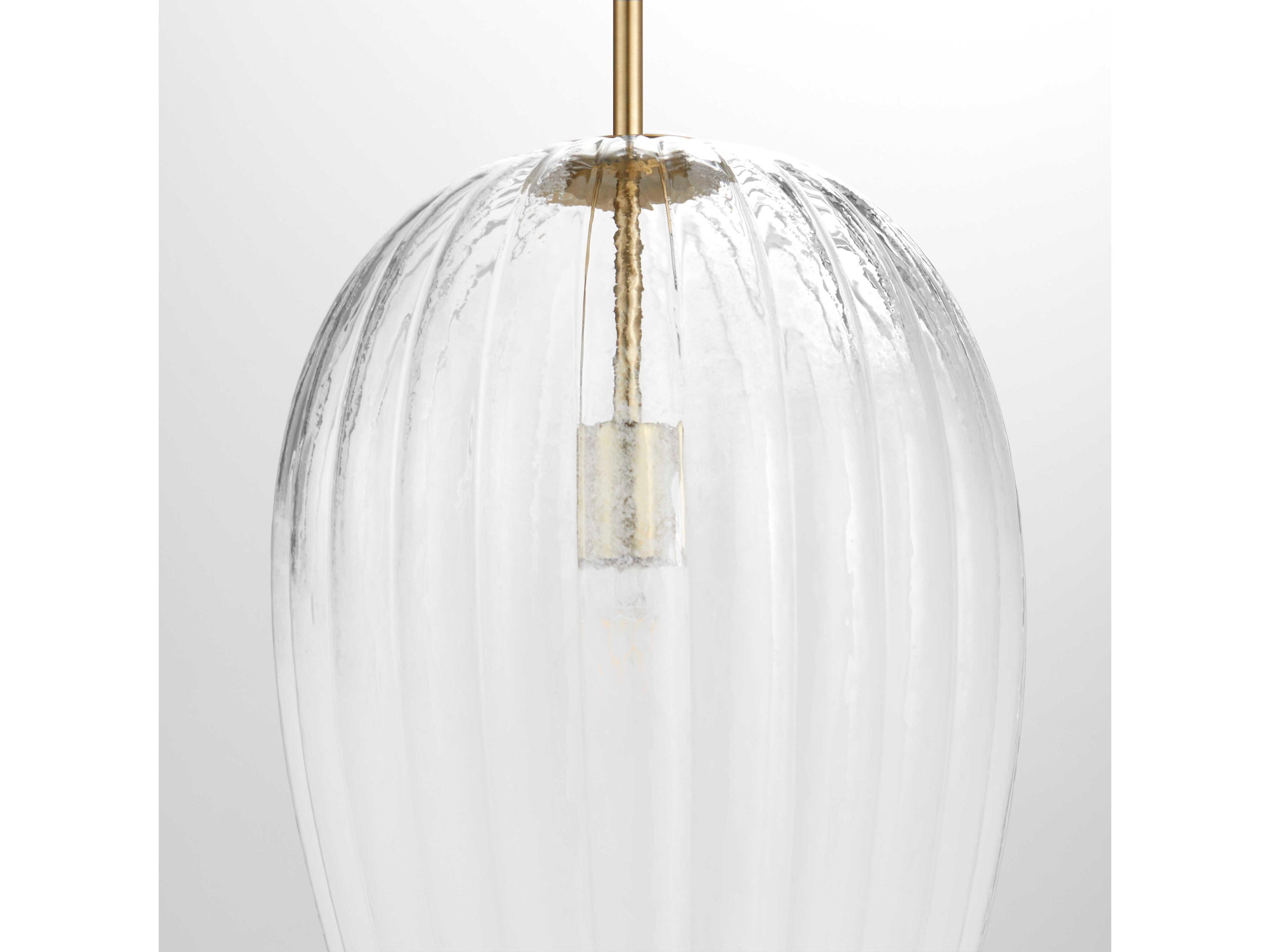 Cyan Design Southport 1-Light Aged Brass Mini Pendant