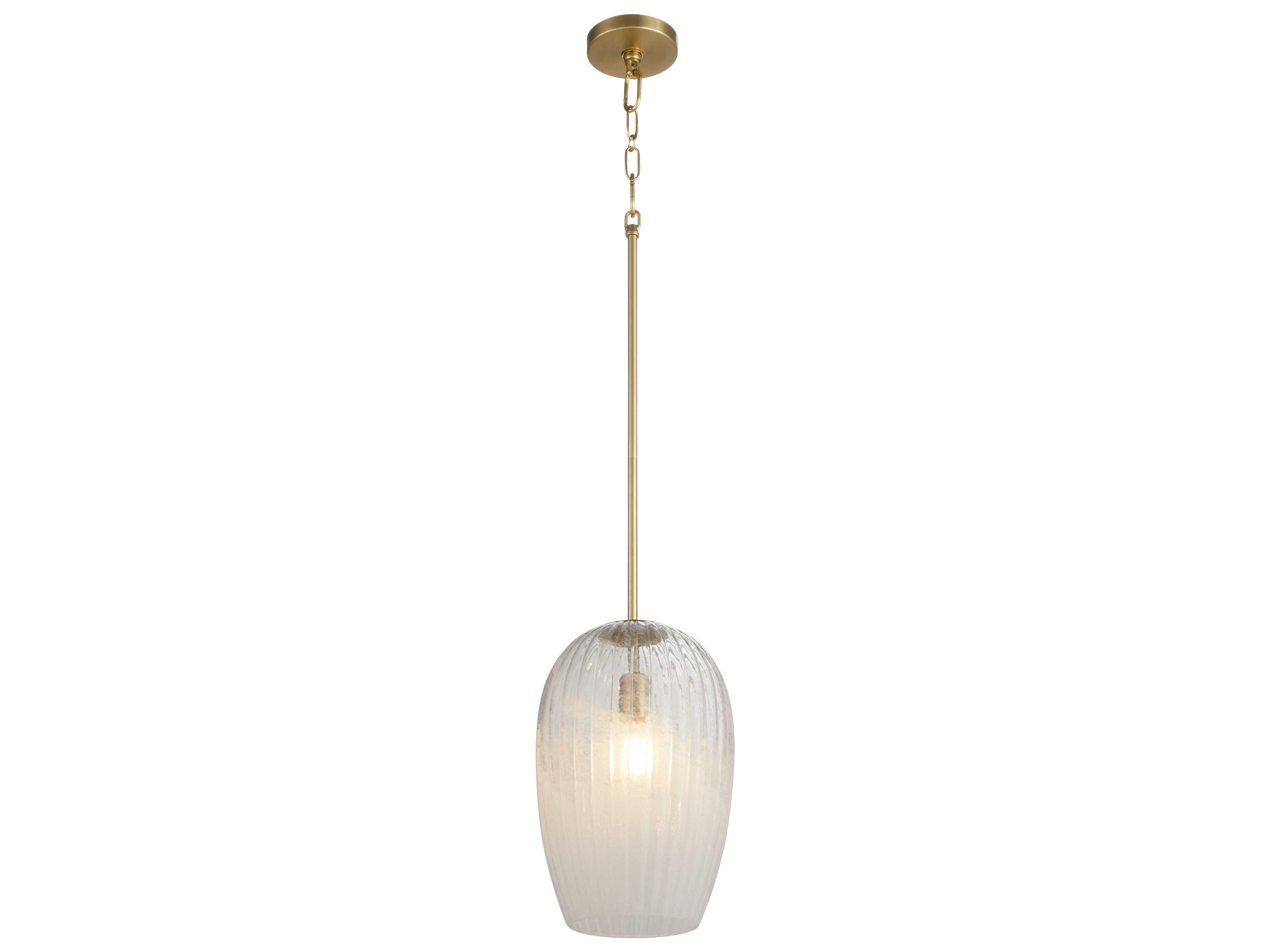 Cyan Design Southport 1-Light Aged Brass Mini Pendant