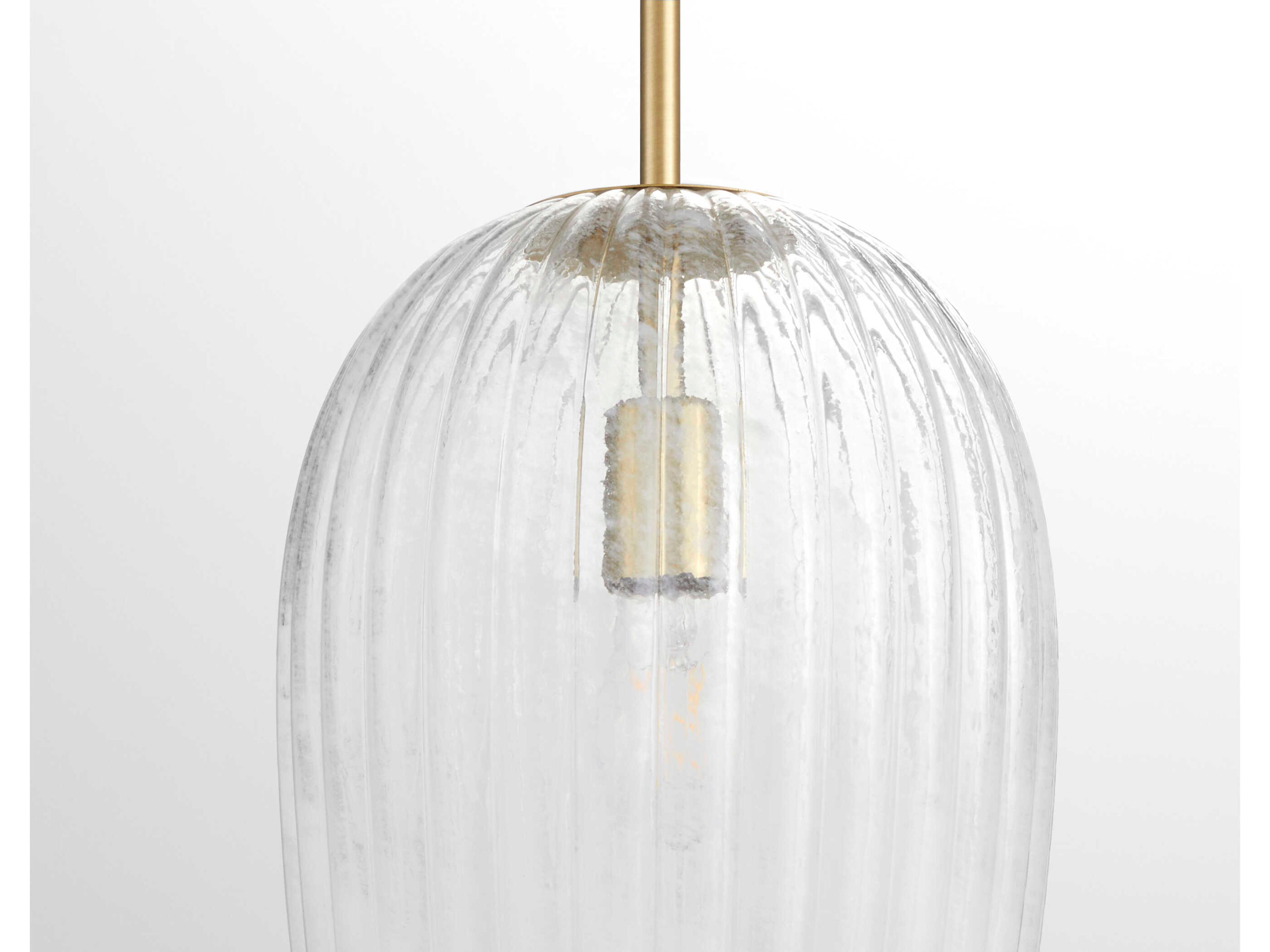 Cyan Design Southport 1-Light Aged Brass Mini Pendant