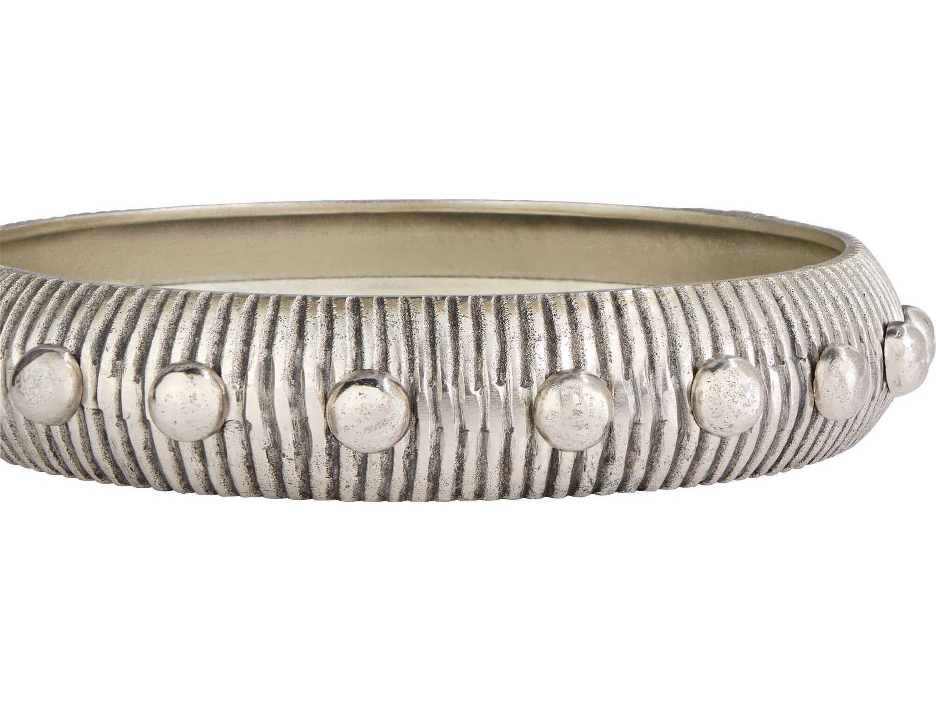 Cyan Design Antique Nickel Batten Serving Tray