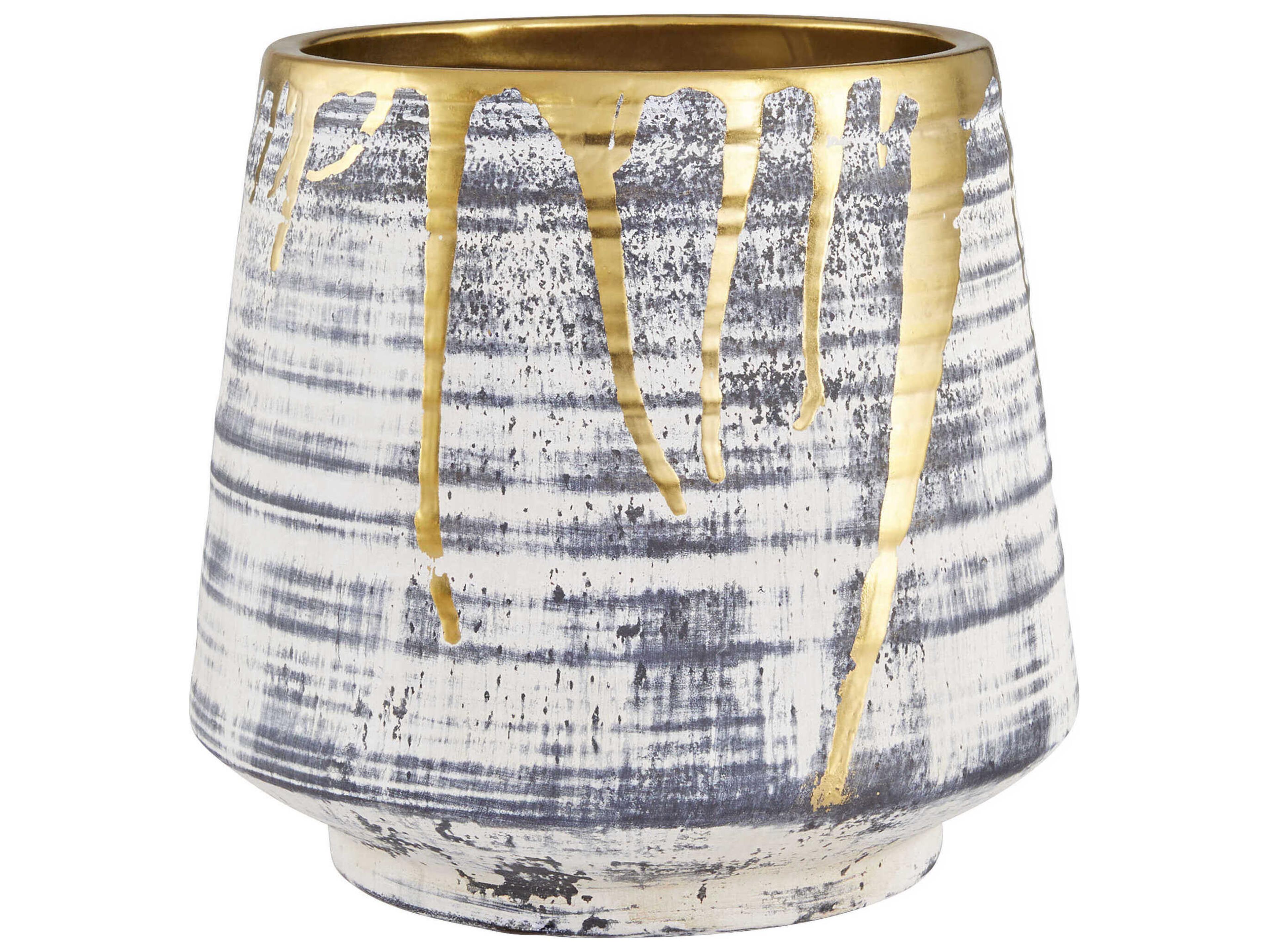 Cyan Design Athenian Beige Black Planter