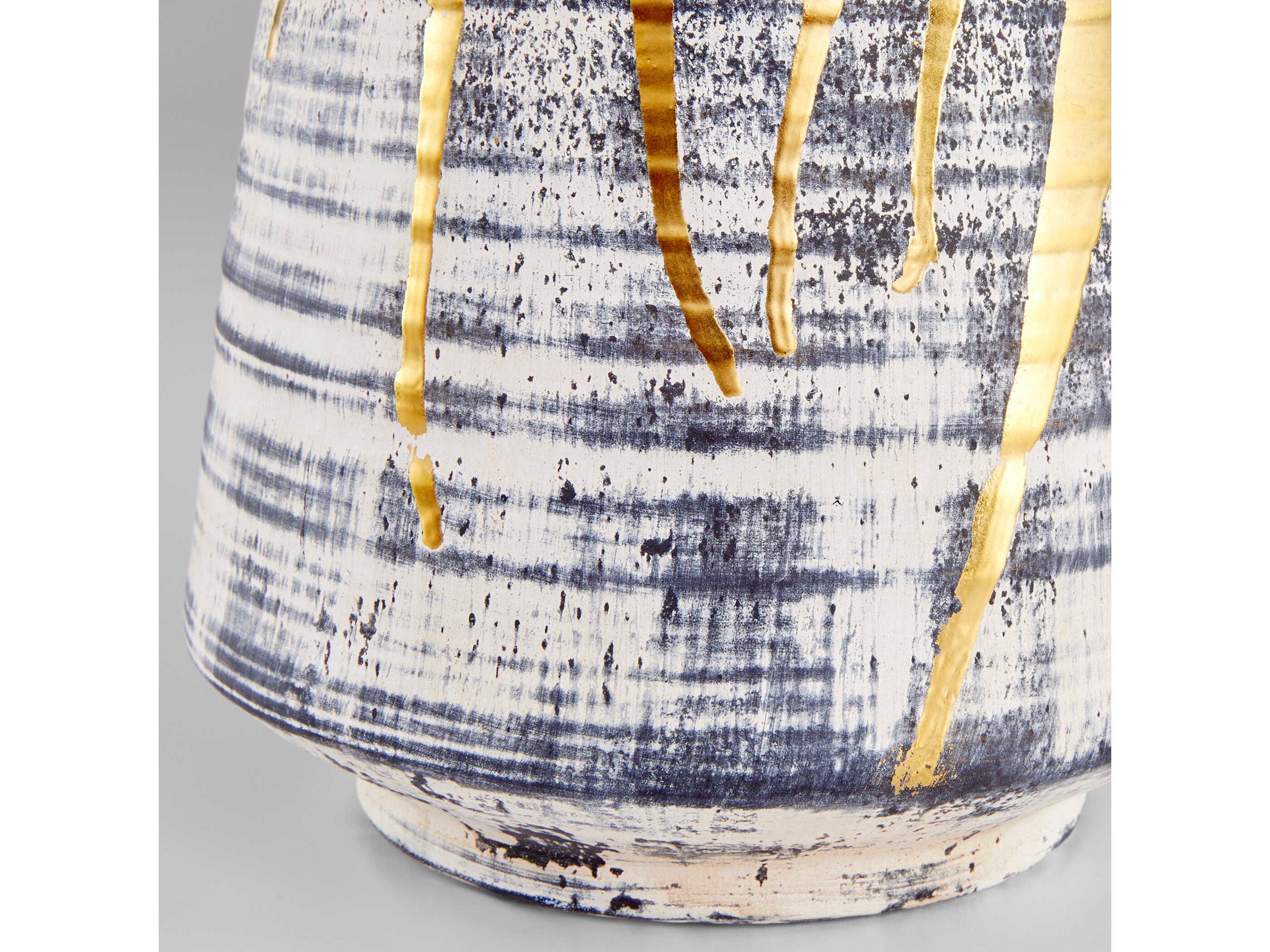 Cyan Design Athenian Beige Black Planter