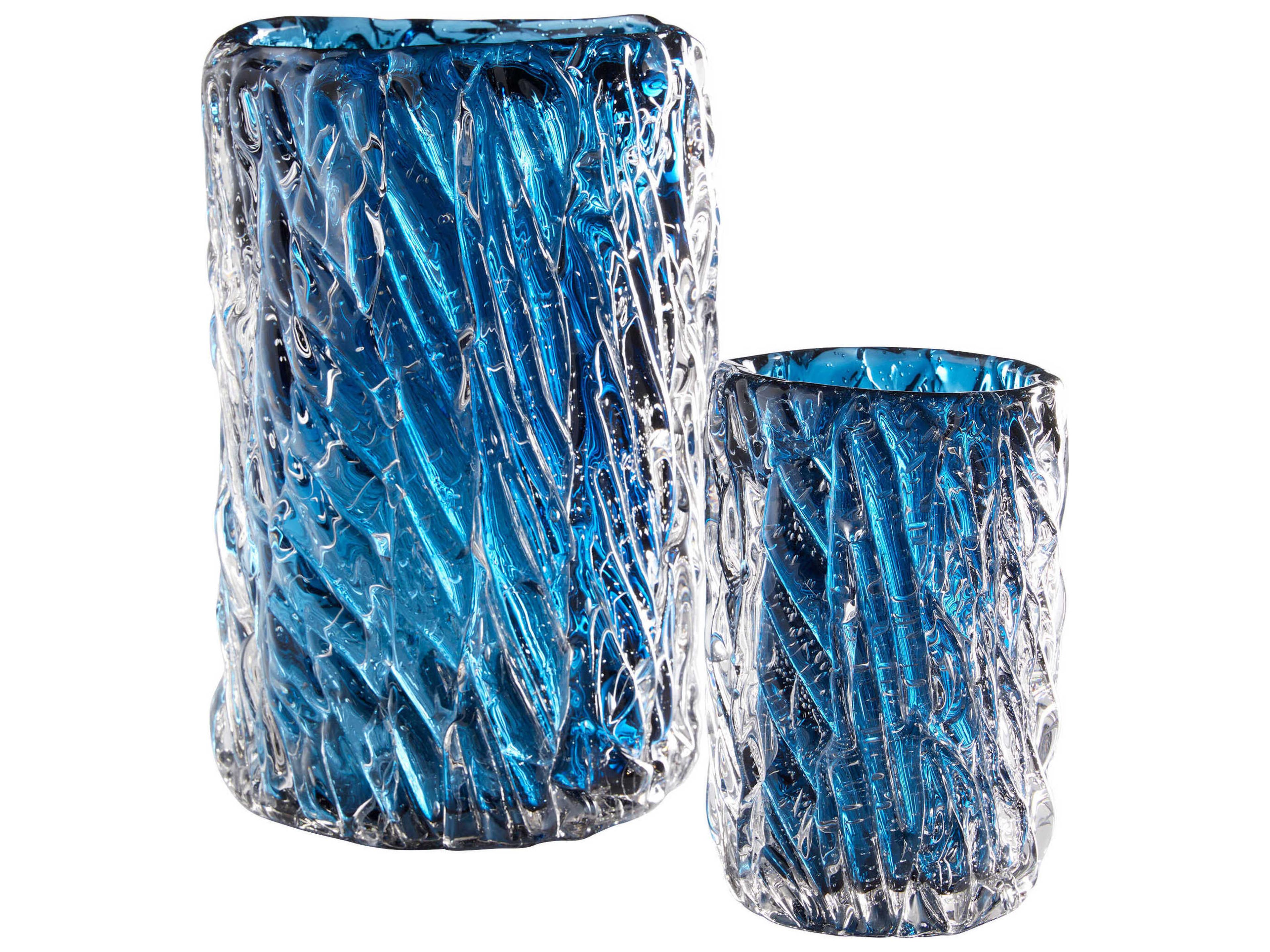 Cyan Design Blue Thorough Vase