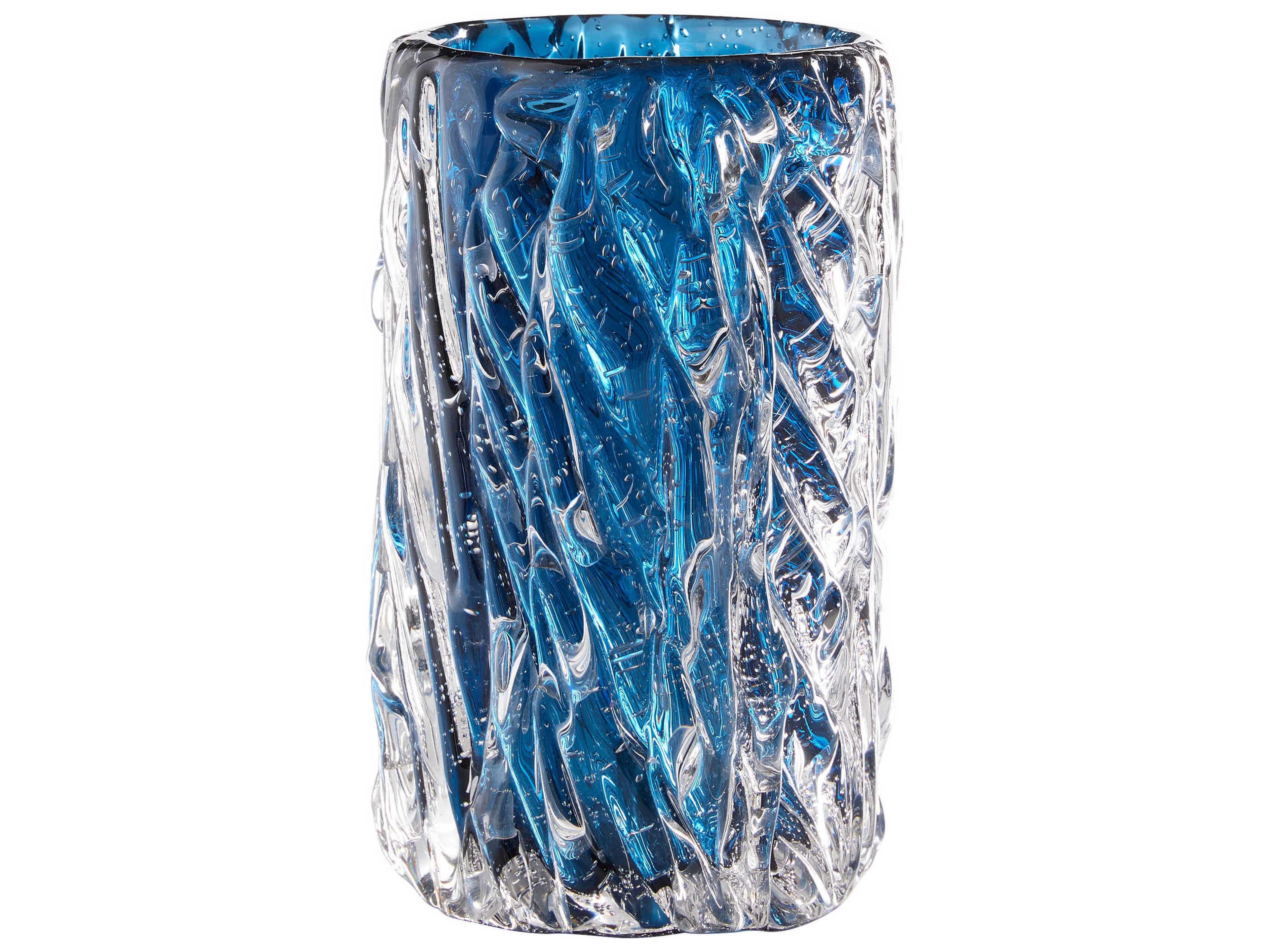 Cyan Design Blue Thorough Vase
