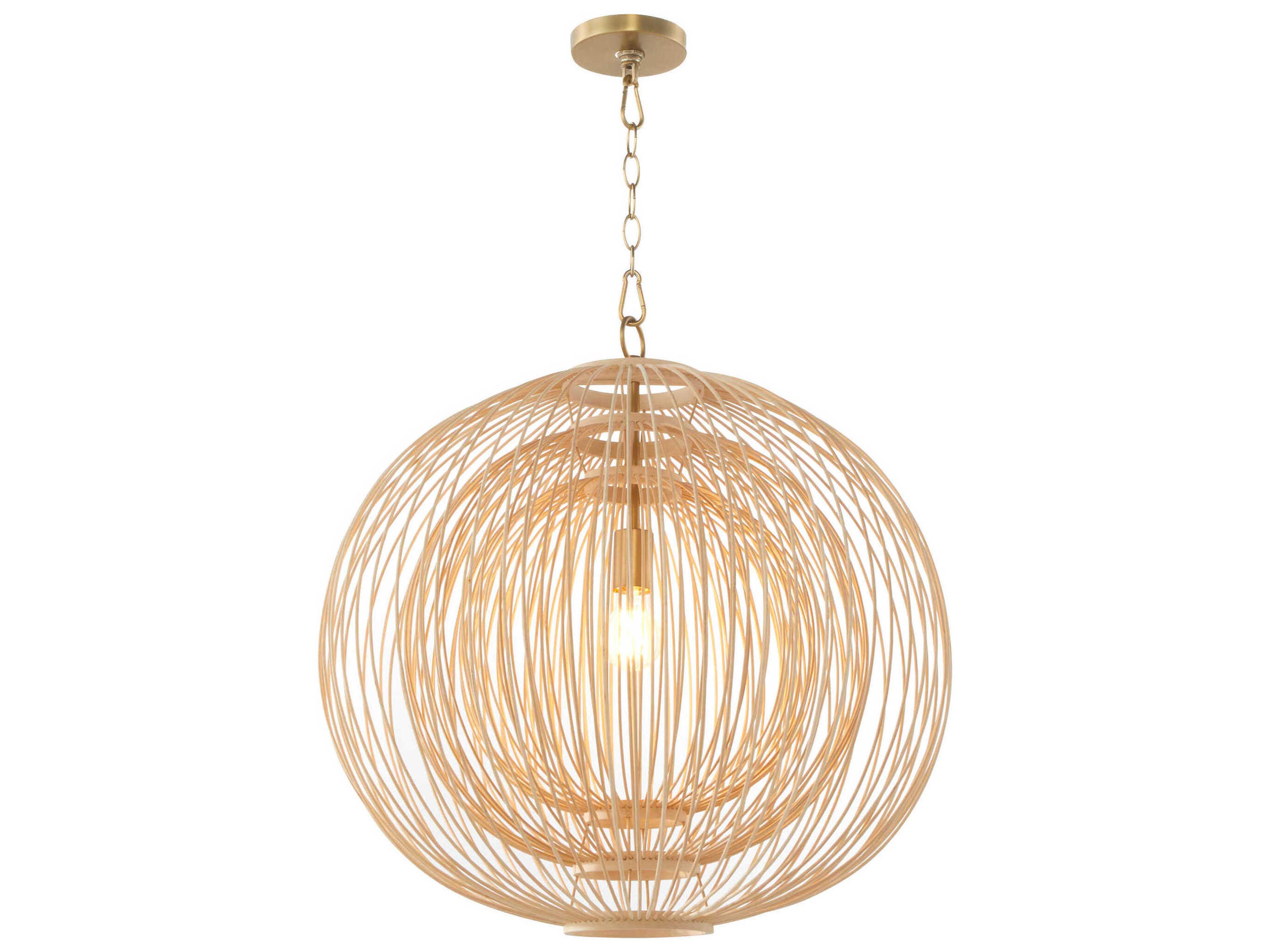 Cyan Design Terrae 1-Light Aged Brass Pendant