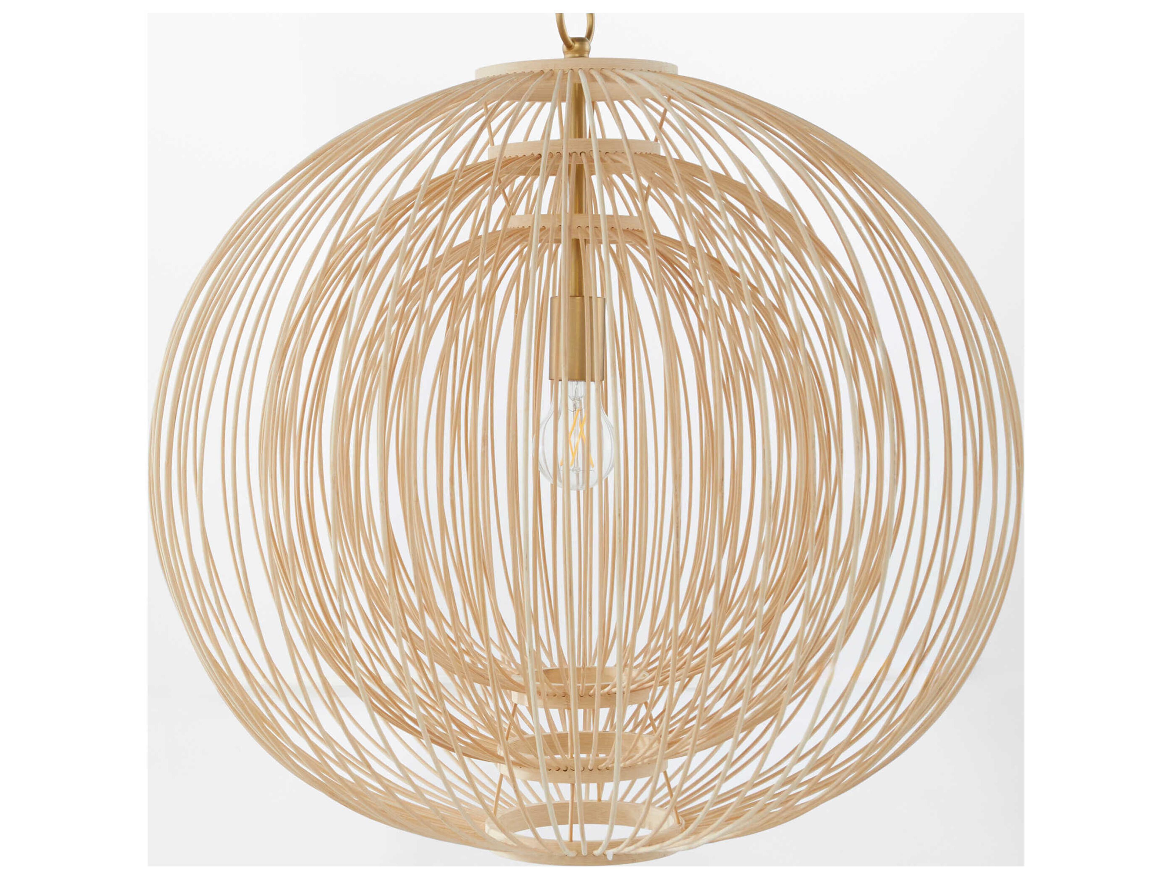 Cyan Design Terrae 1-Light Aged Brass Pendant