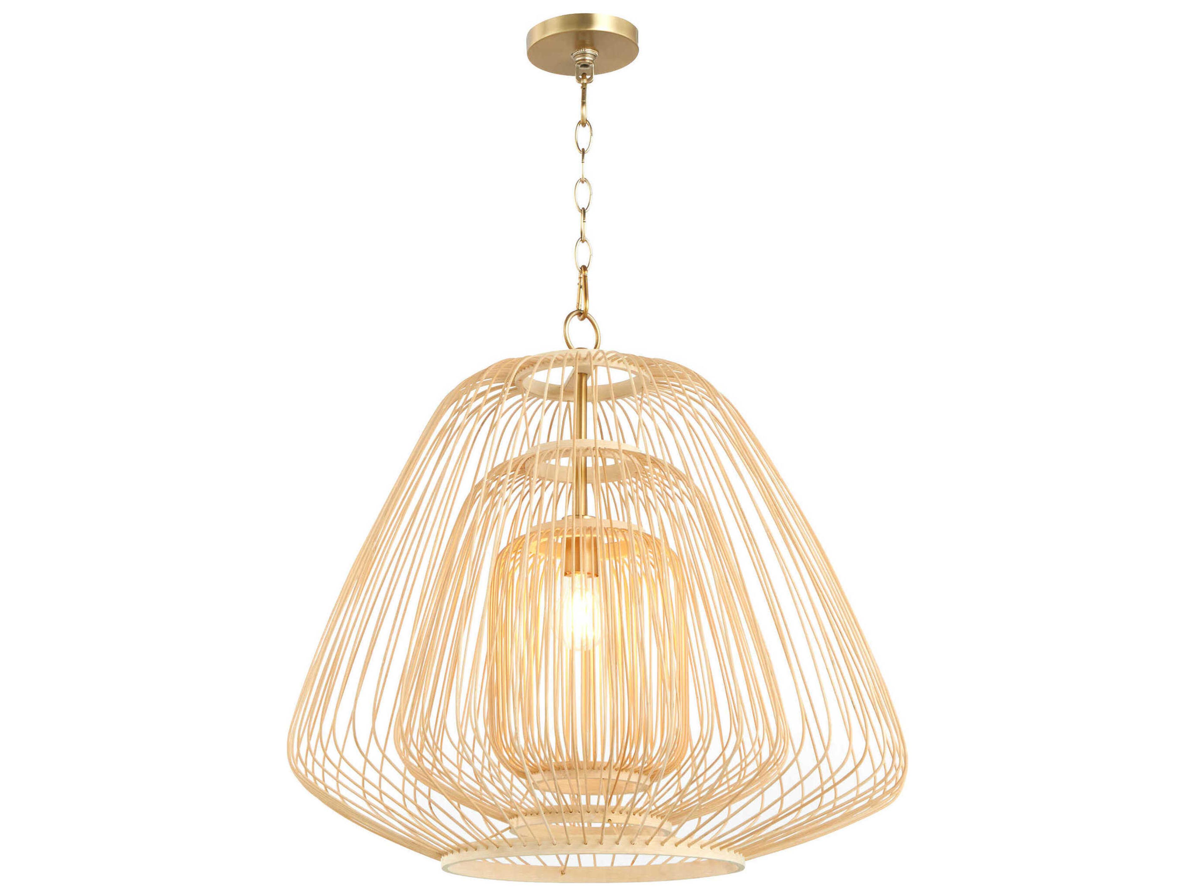 Cyan Design Terrae 1-Light Aged Brass Pendant