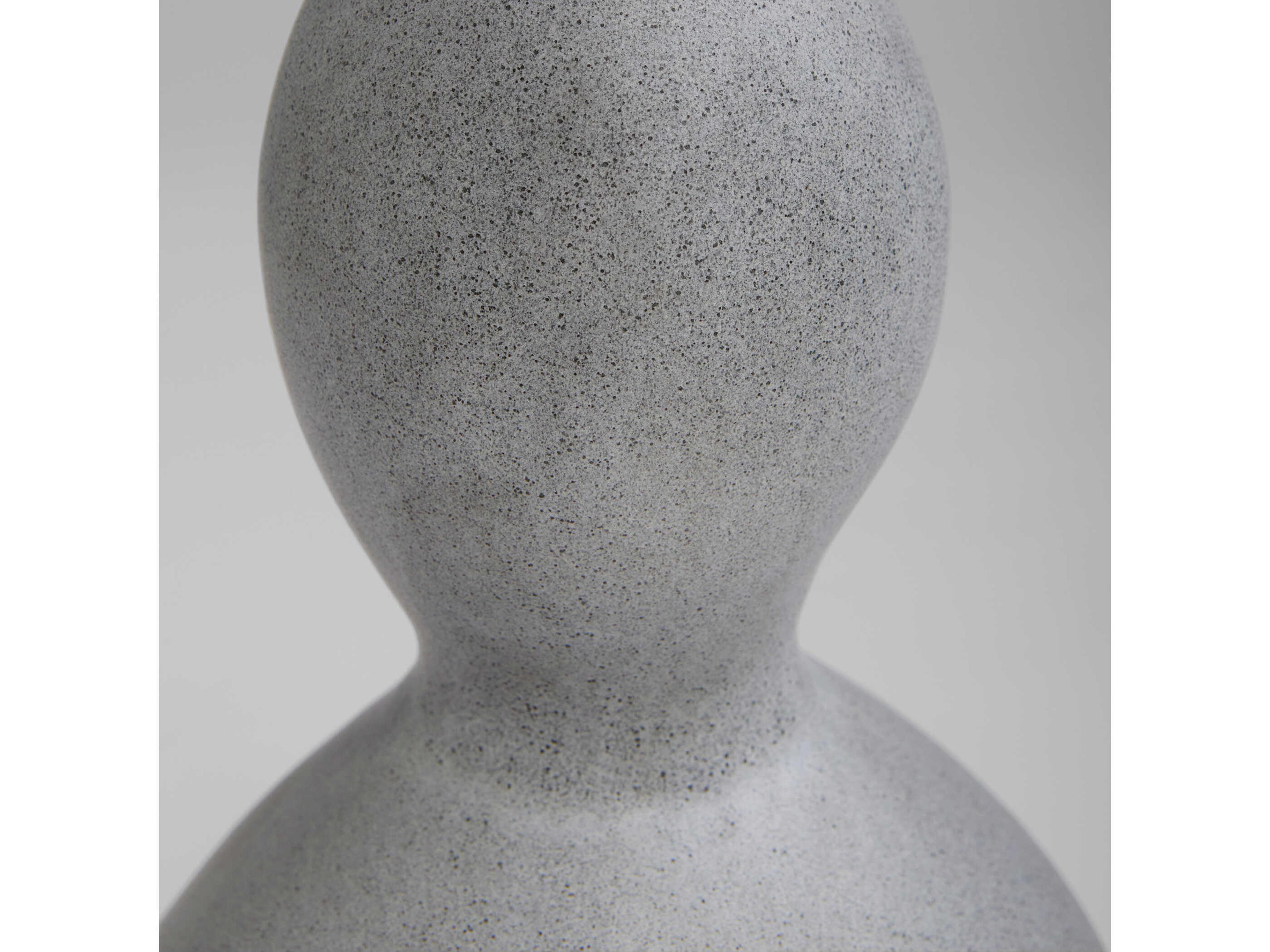Cyan Design Semi Matte Stone Grey Calabaza Vase