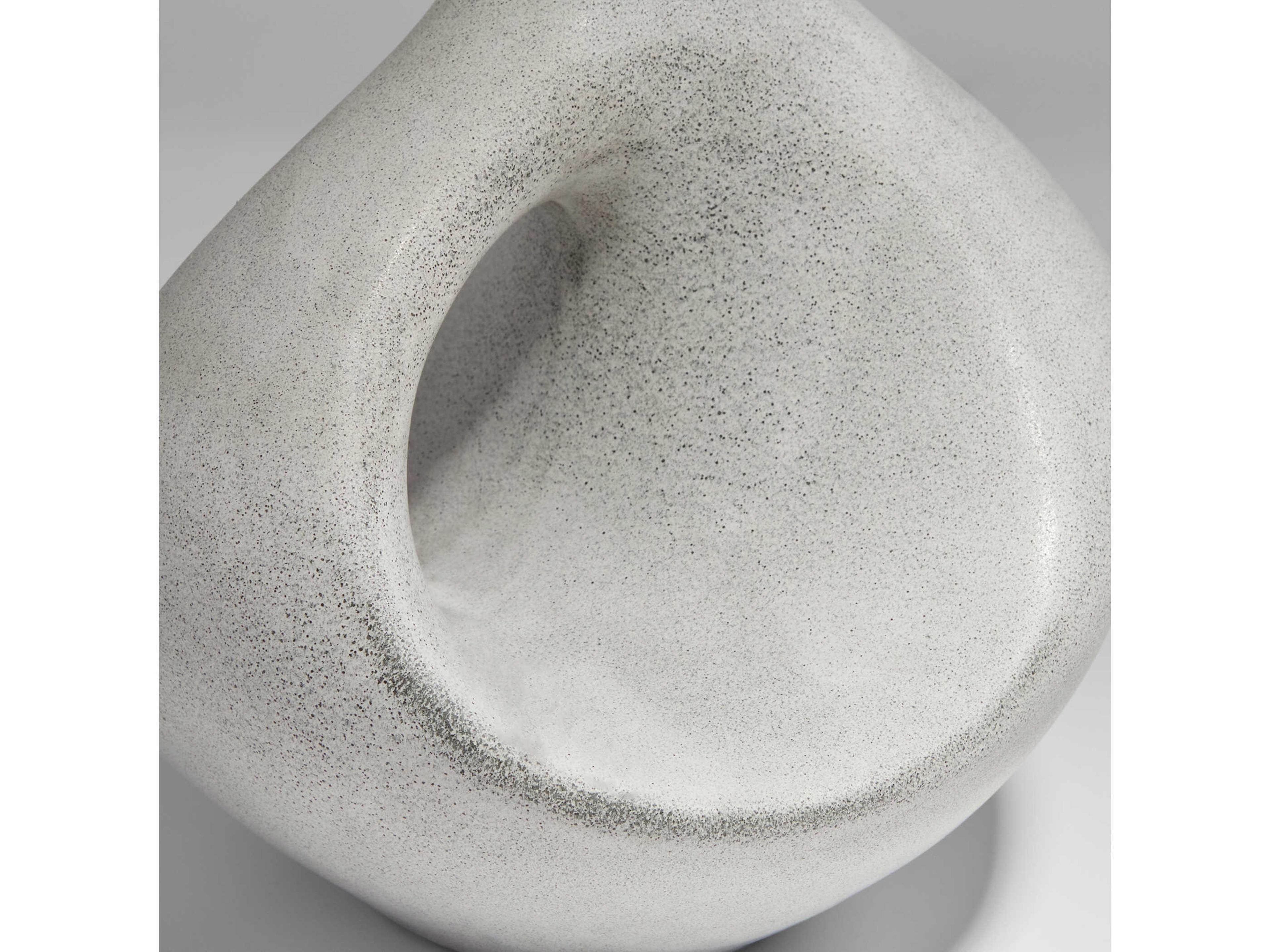 Cyan Design Semi Matte Stone Grey Calabaza Vase