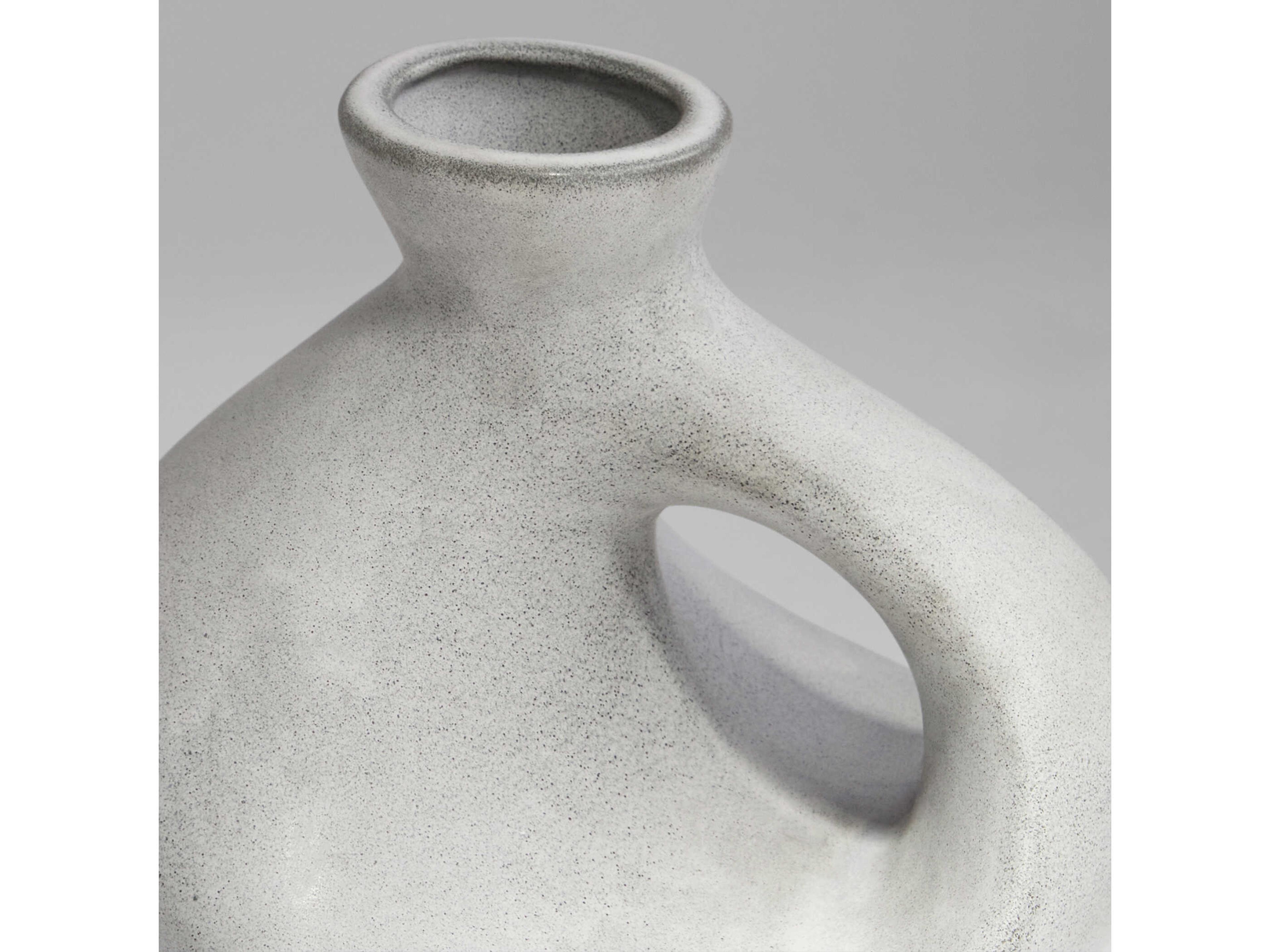 Cyan Design Semi Matte Stone Grey Calabaza Vase