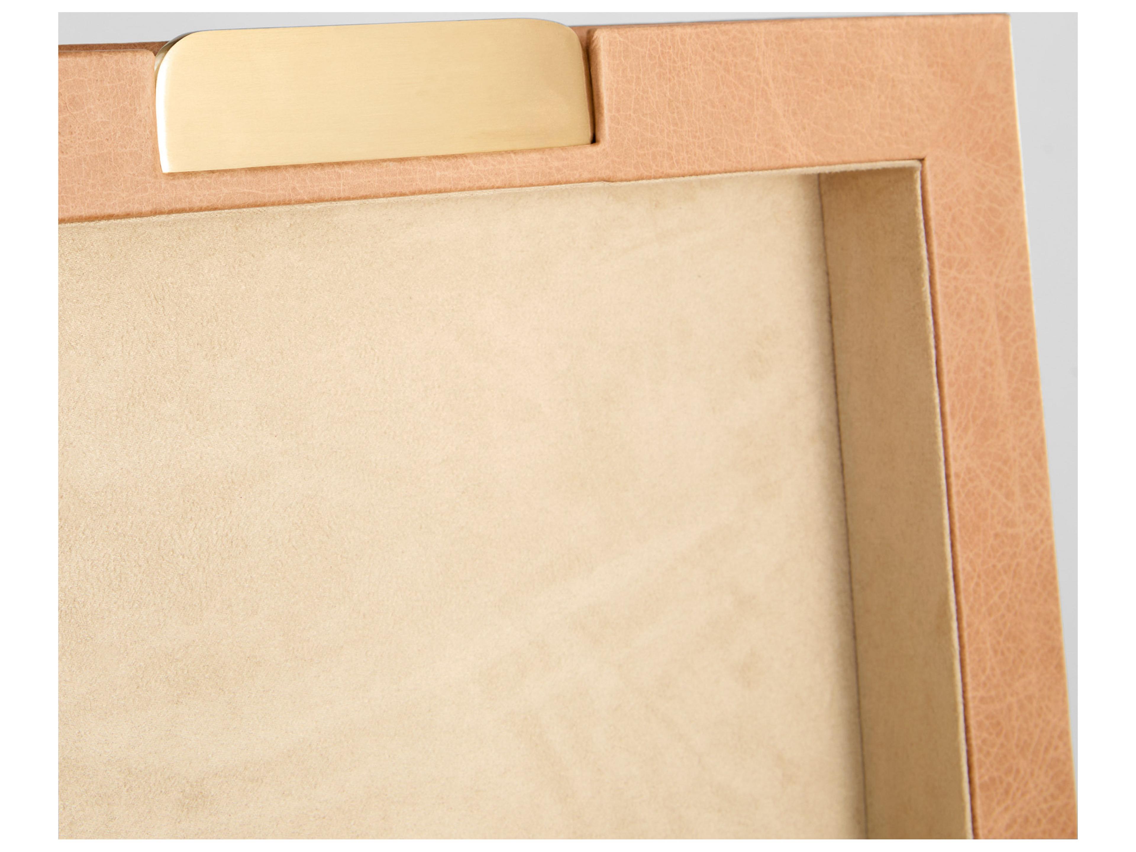 Cyan Design Garcia Palomino Tan Antique Brass Jewelry Box