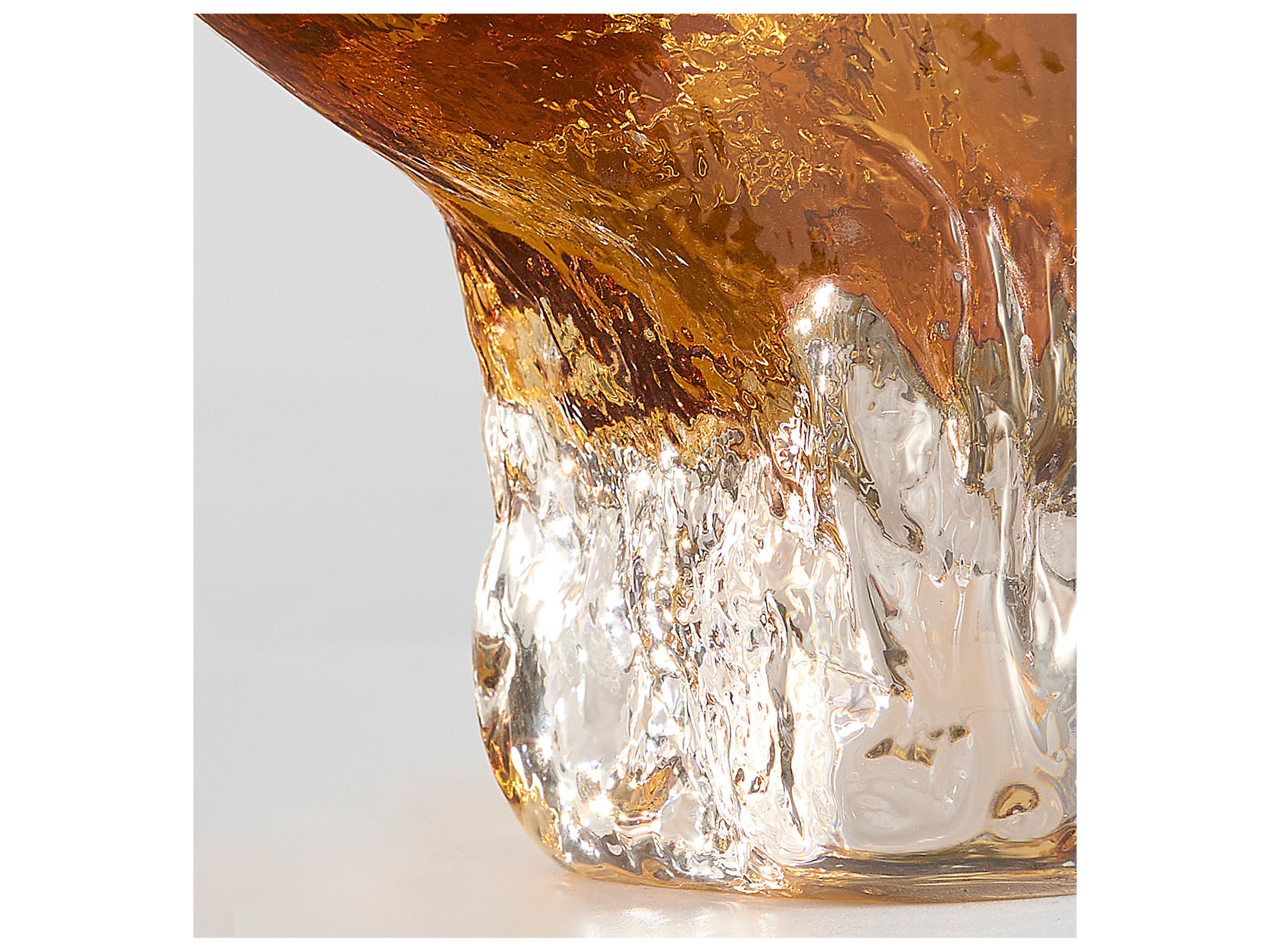 Cyan Design Alistair Amber Clear Decorative Plate