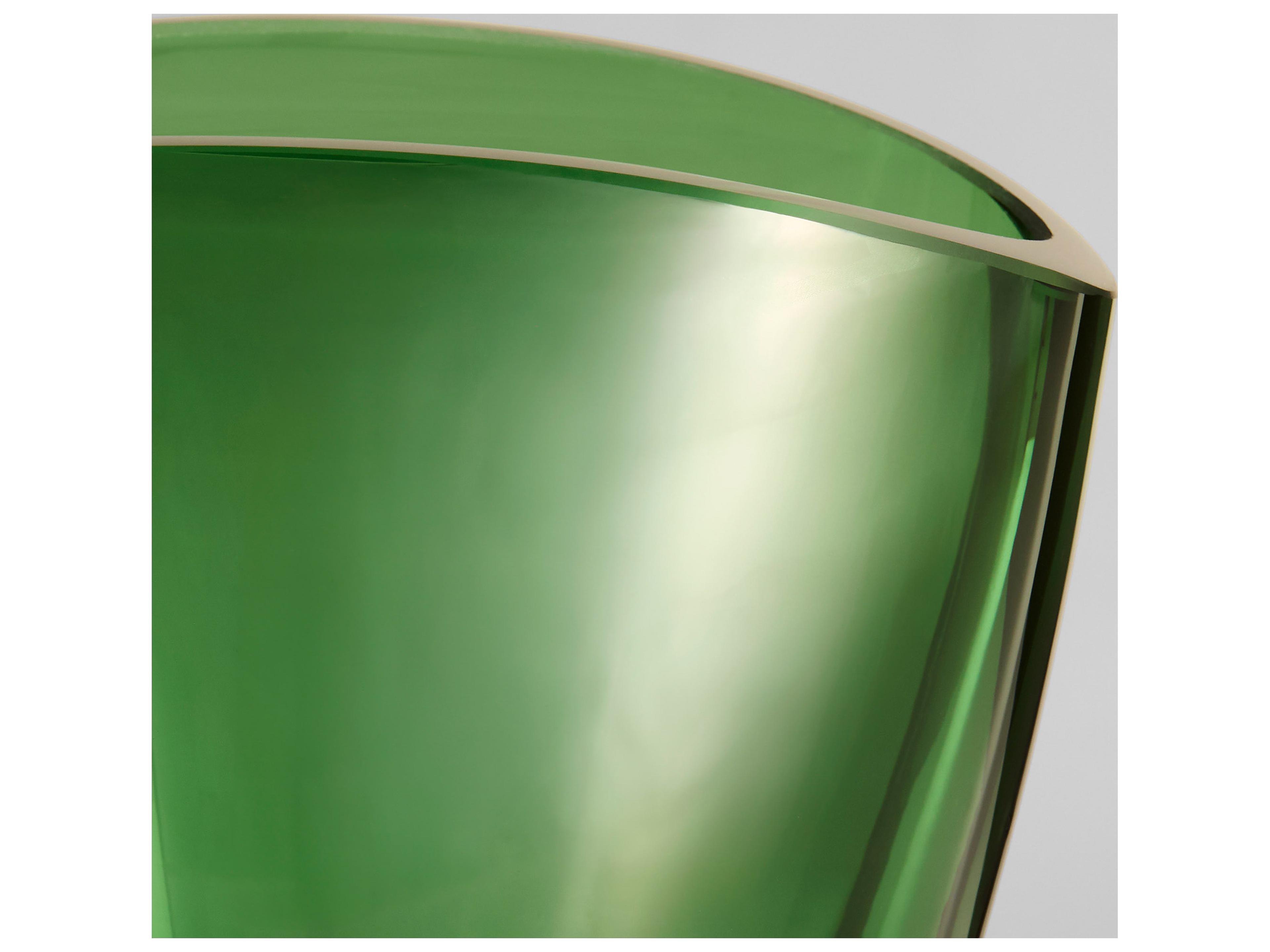 Cyan Design Muzo Emerald Green Clear Vase