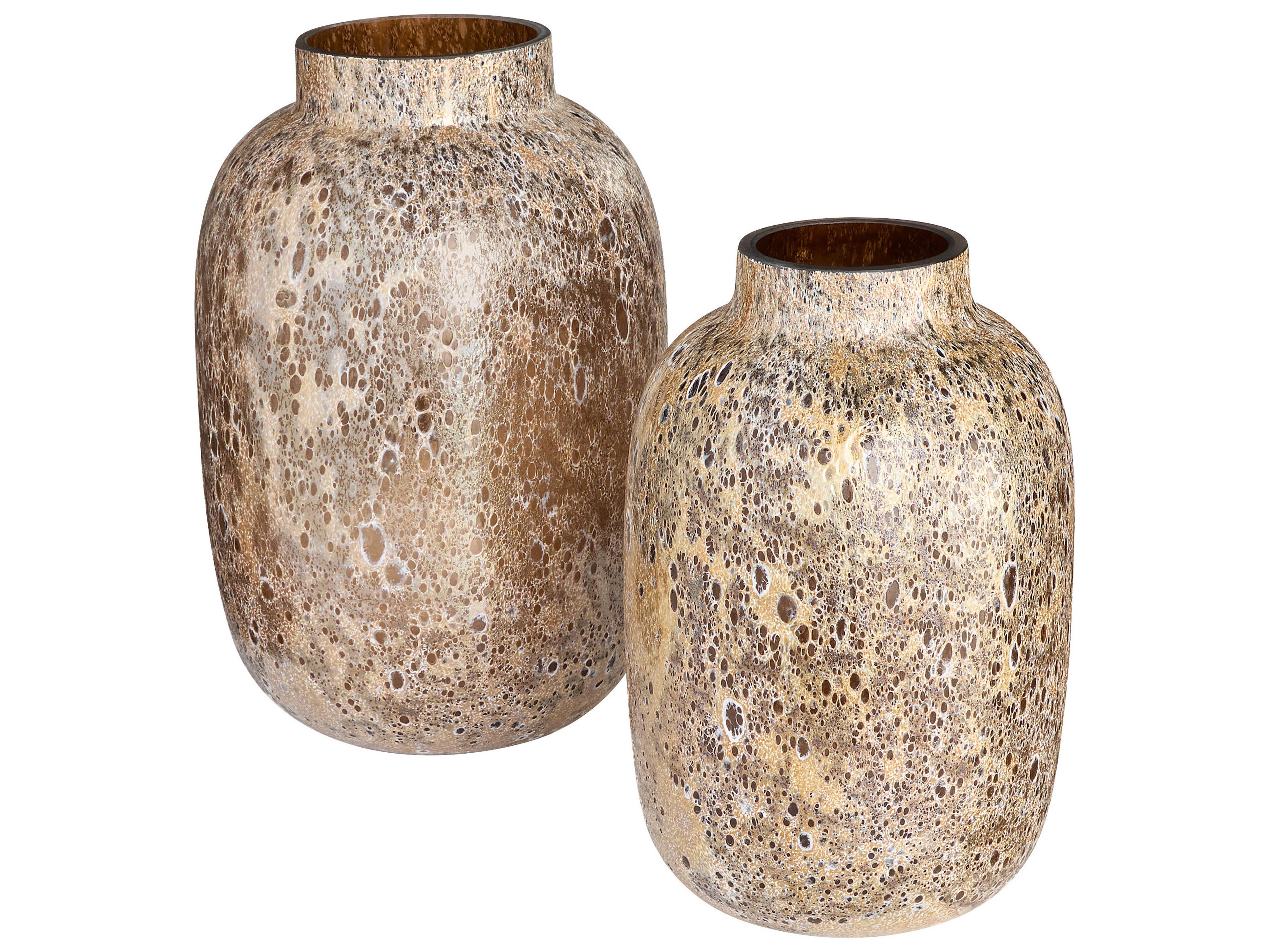 Cyan Design Callisto Amber Brown Vase