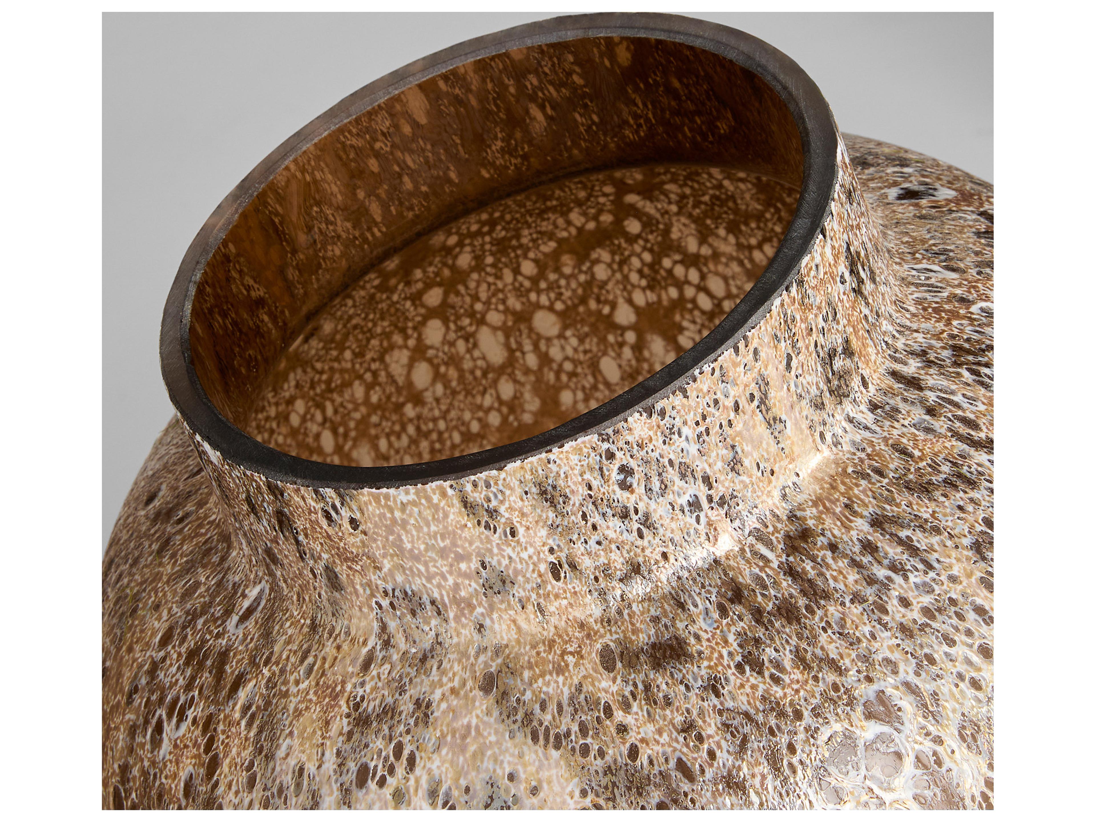 Cyan Design Callisto Amber Brown Vase