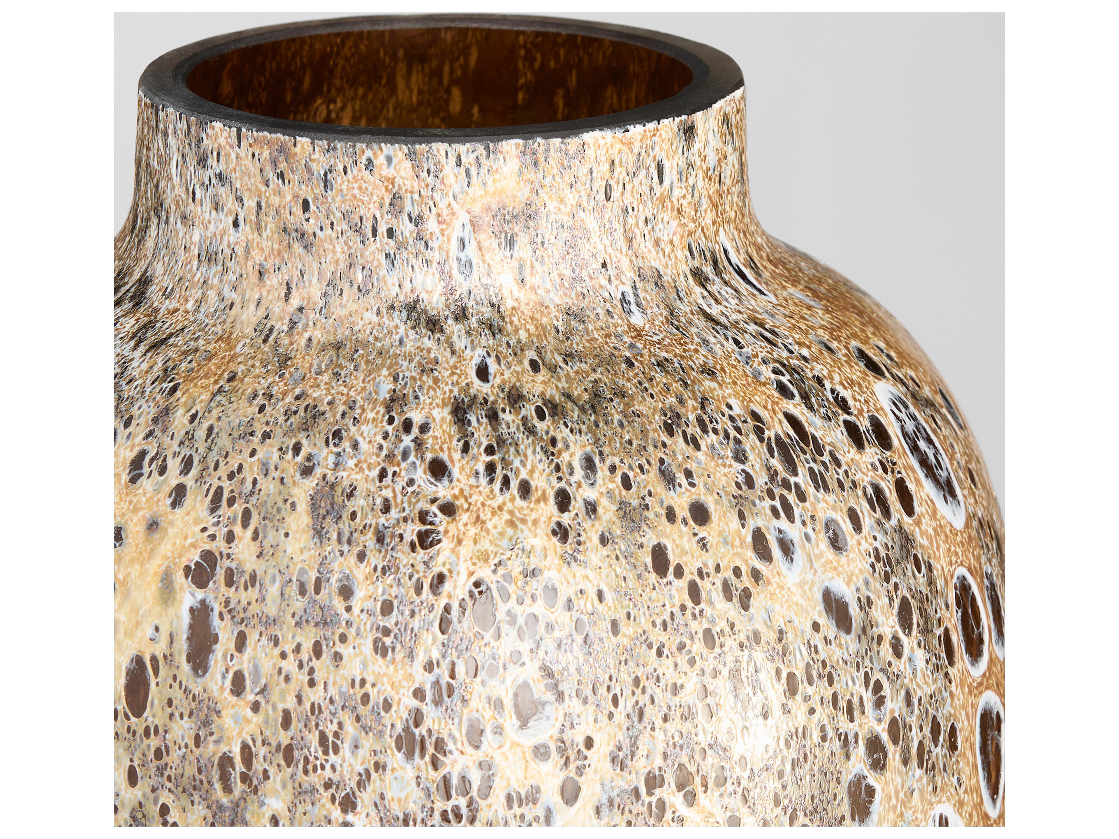 Cyan Design Callisto Amber Brown Vase