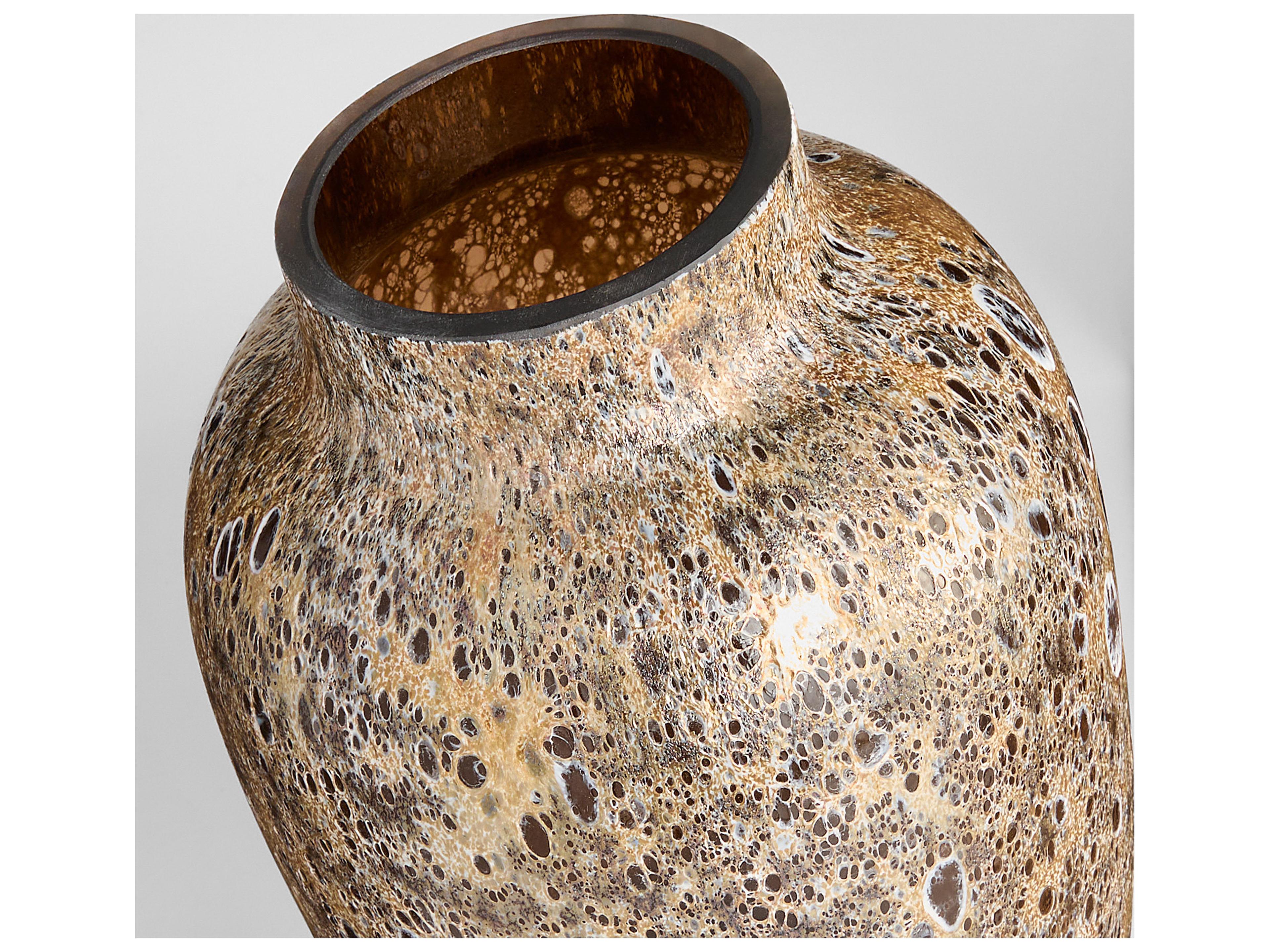 Cyan Design Callisto Amber Brown Vase