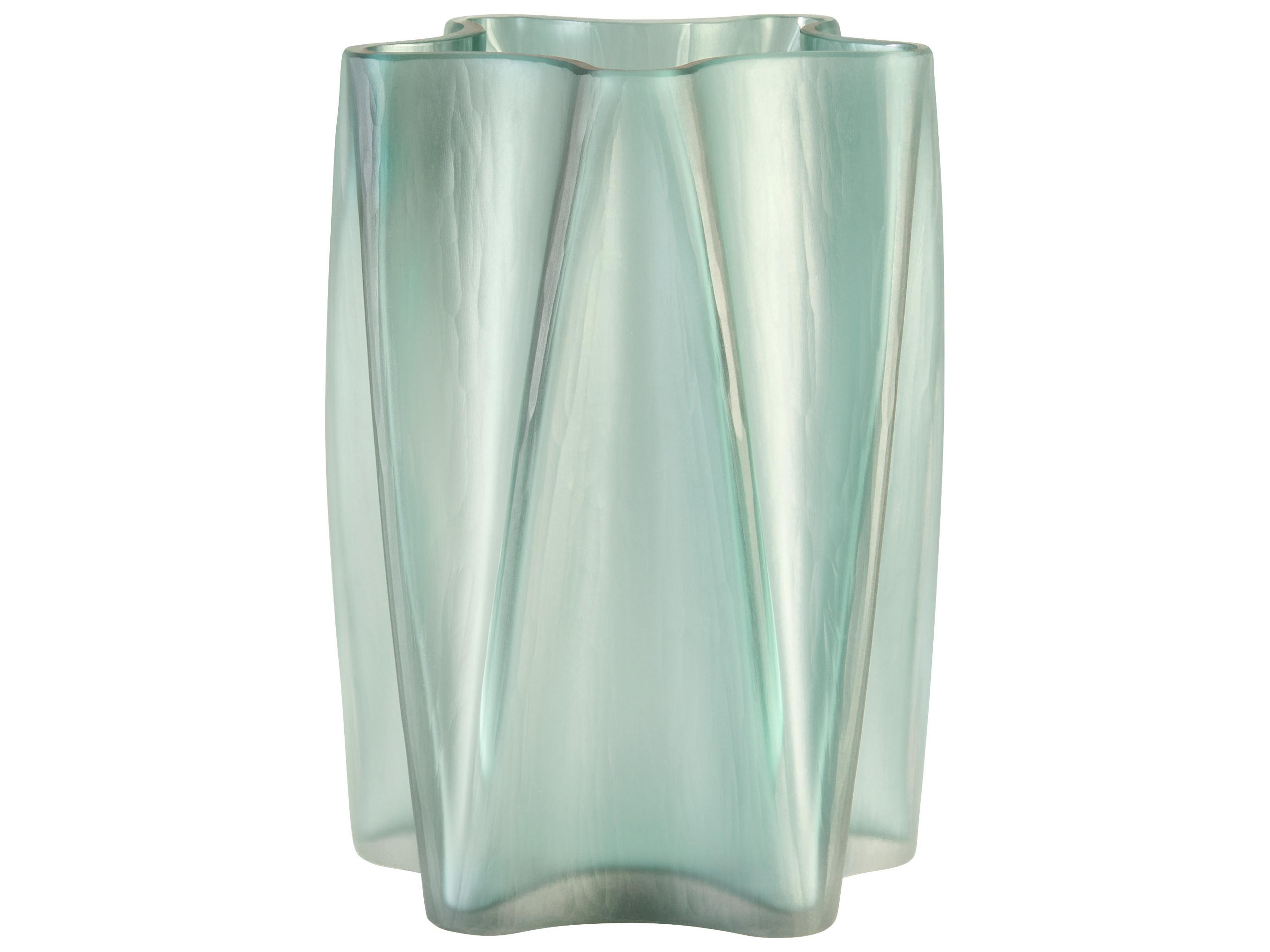 Hoku Green Vase