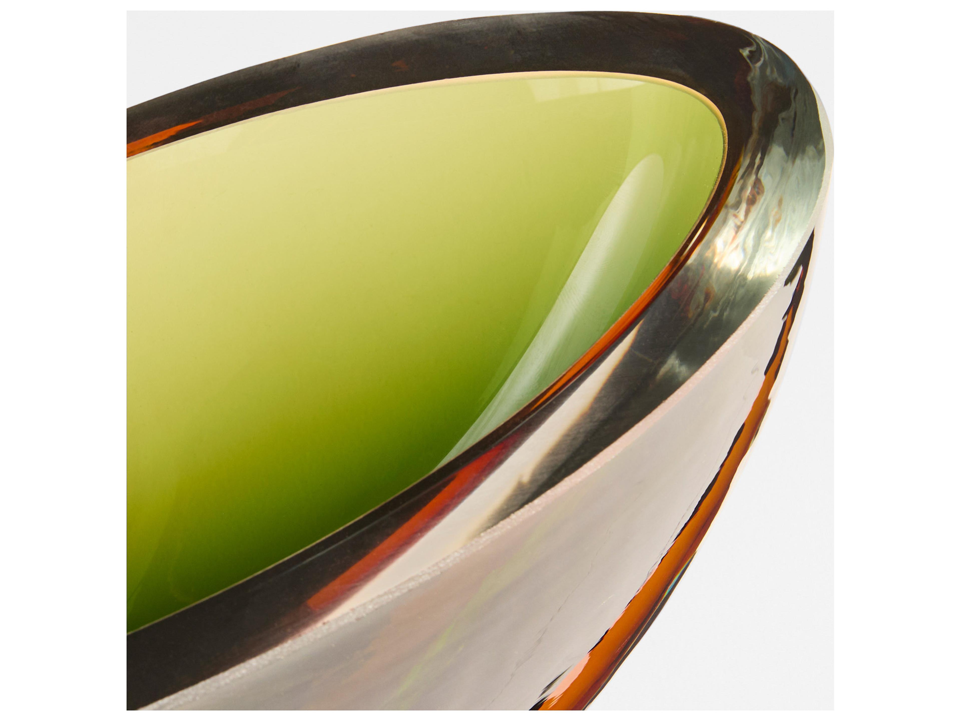 Cyan Design Pluto Green Multied Decorative Plate