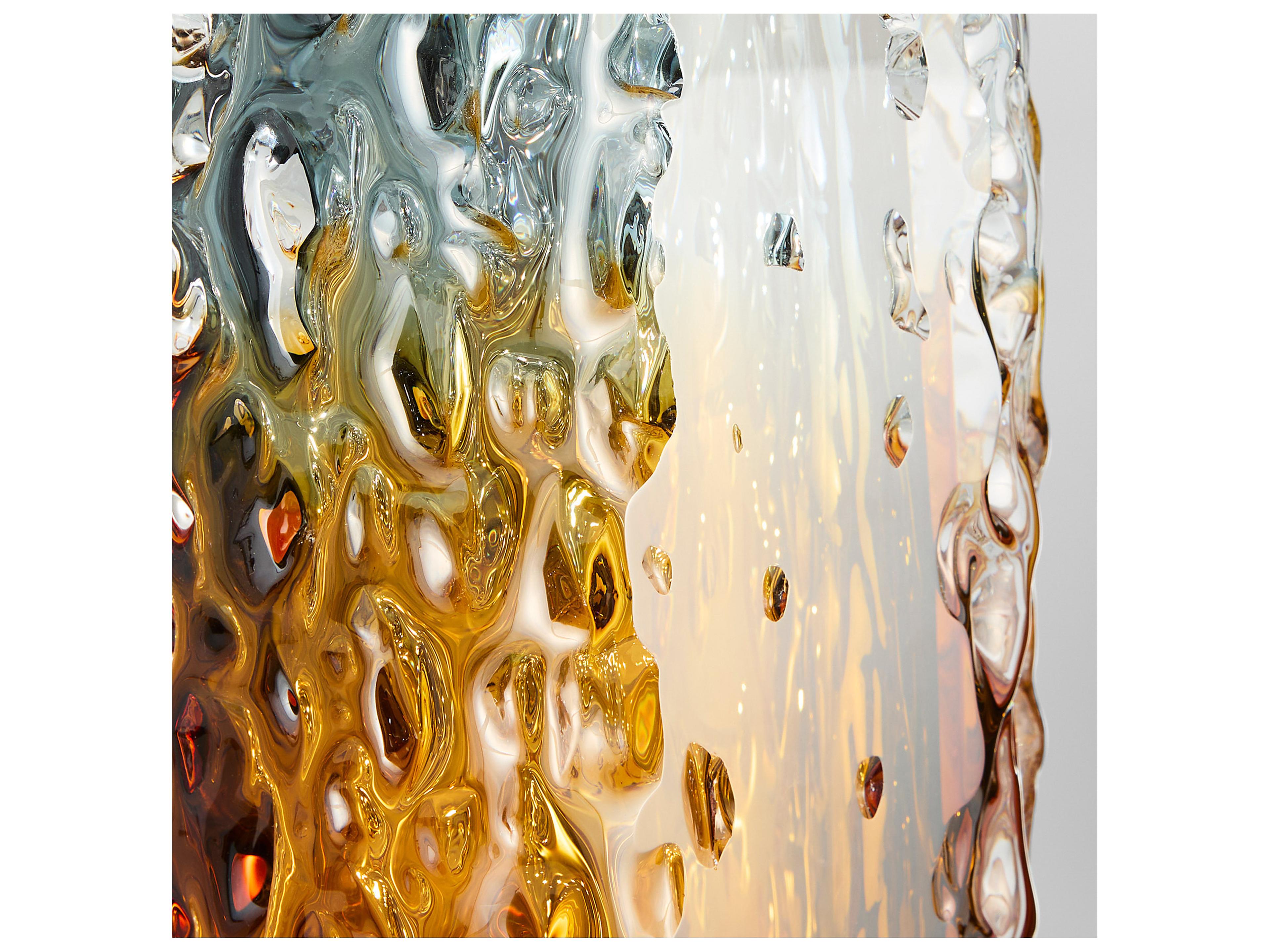 Cyan Design Tramonto Smoke Amber Vase