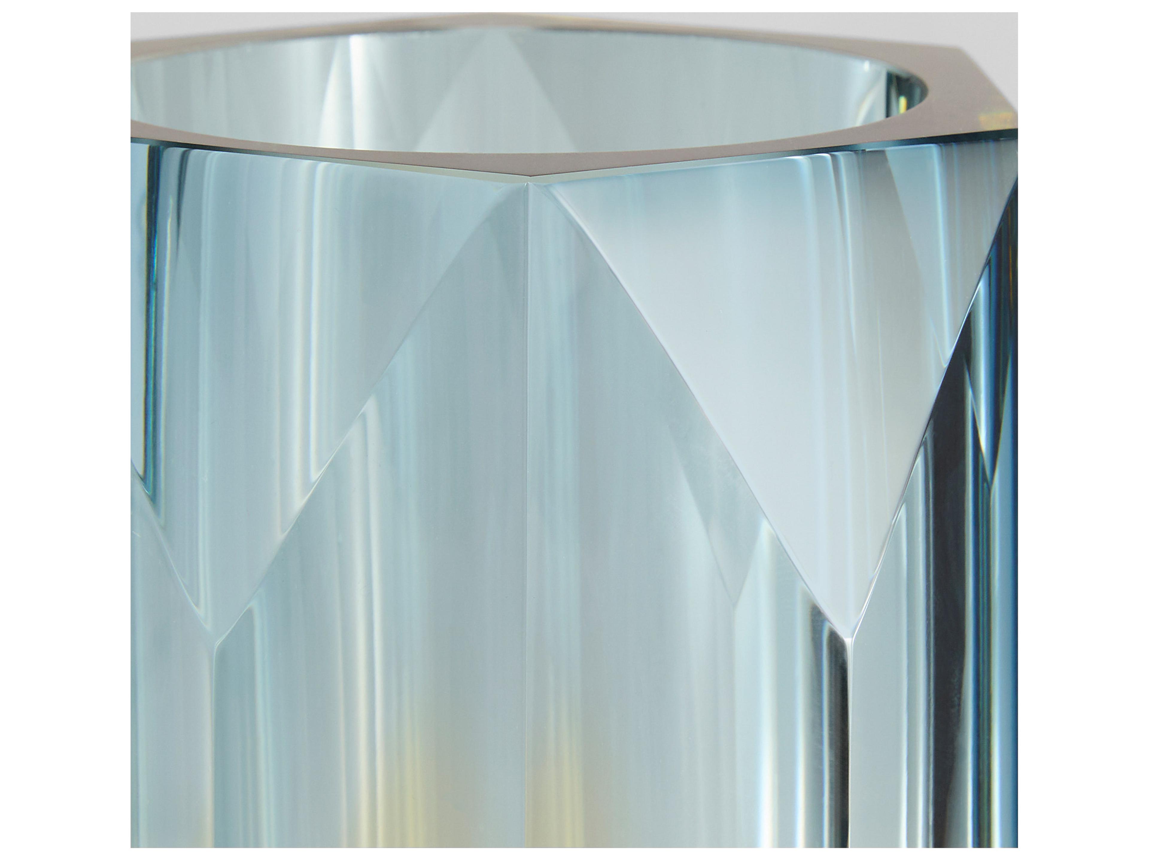 Cyan Design Alba Blue Amber Orange Vase