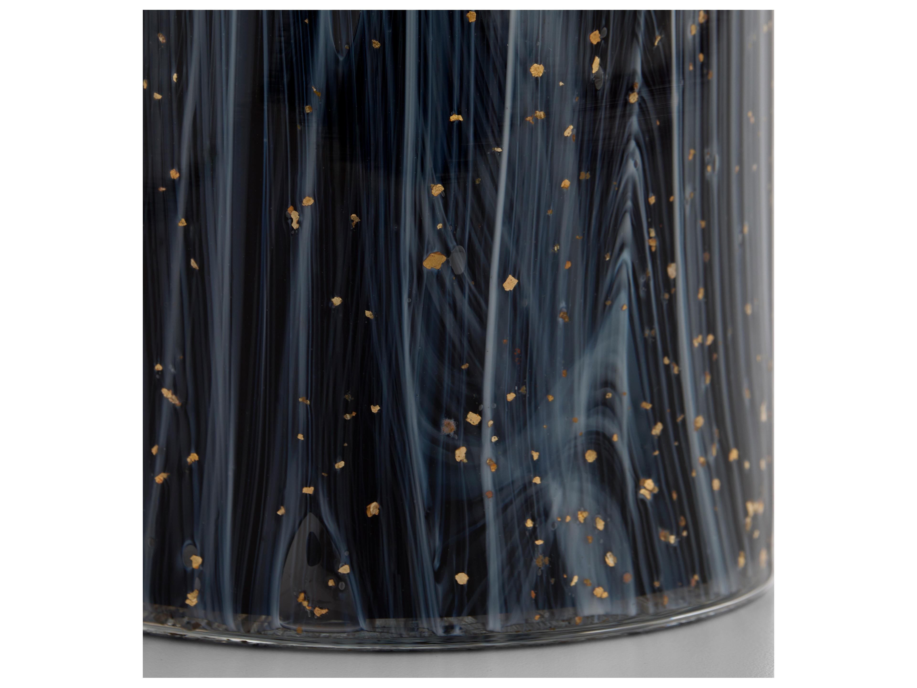 Cyan Design Infinity Black Grey Gold Vase