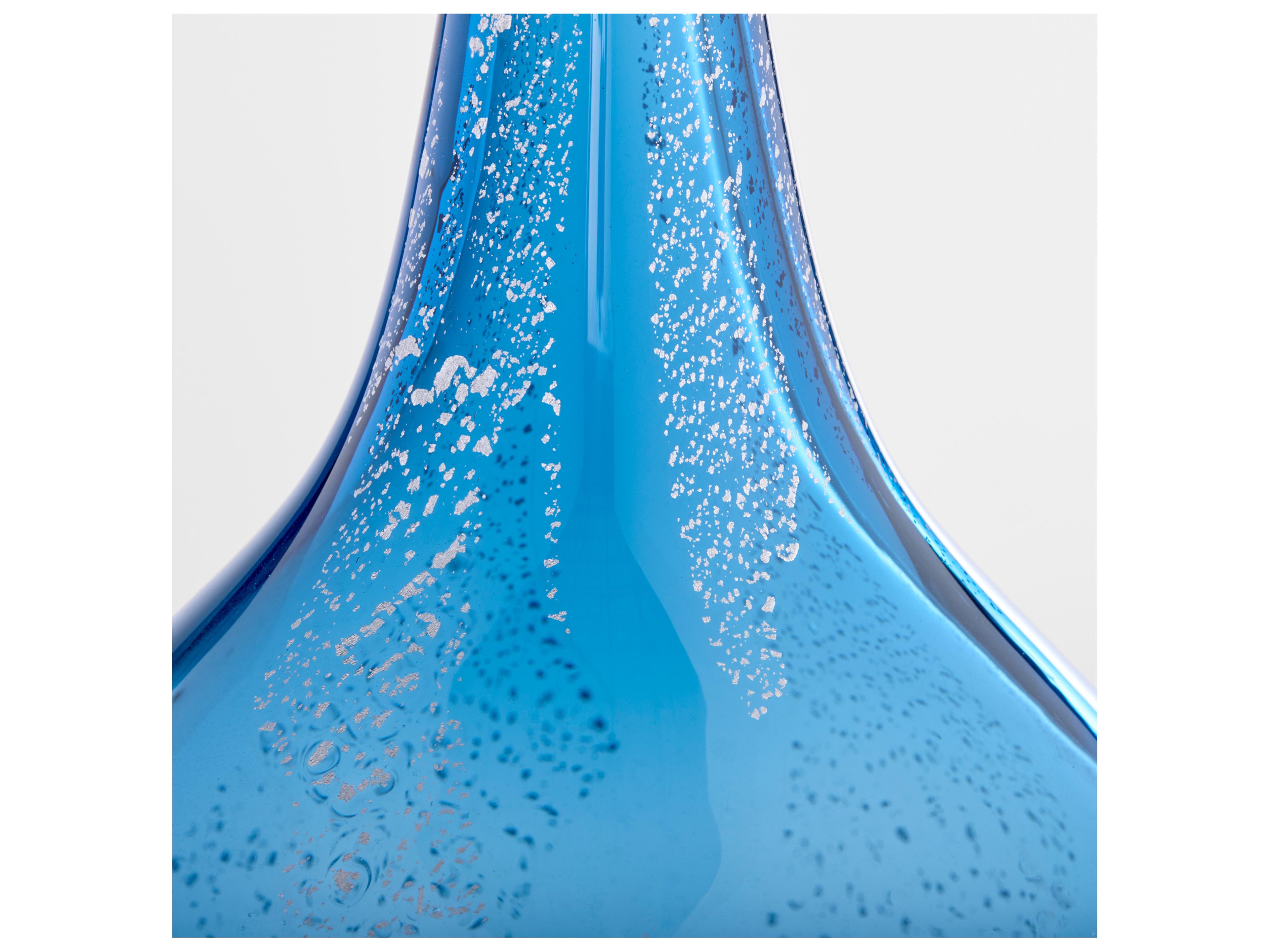 Cyan Design Vero Blue Metallic Vase