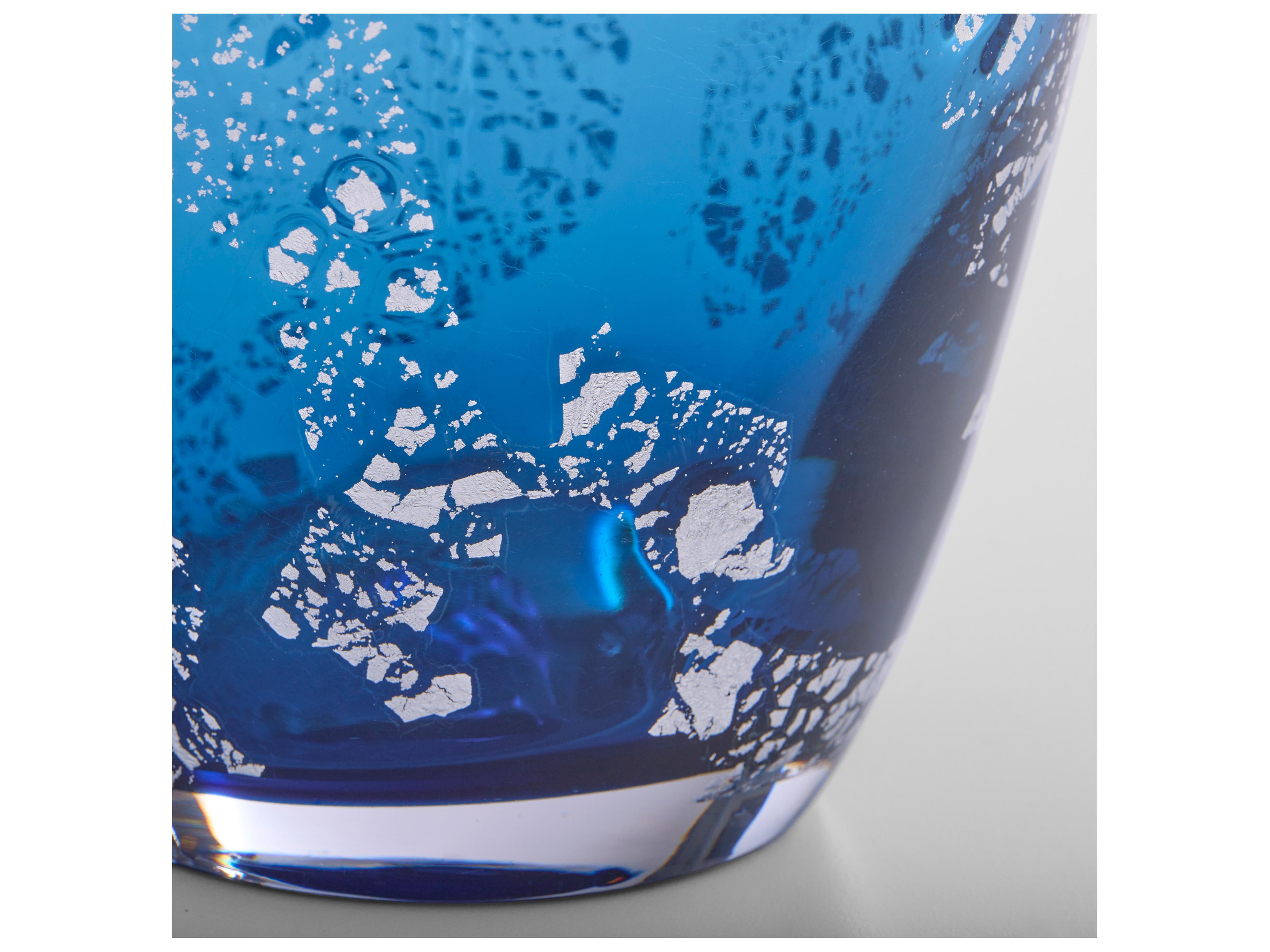 Cyan Design Vero Blue Metallic Vase