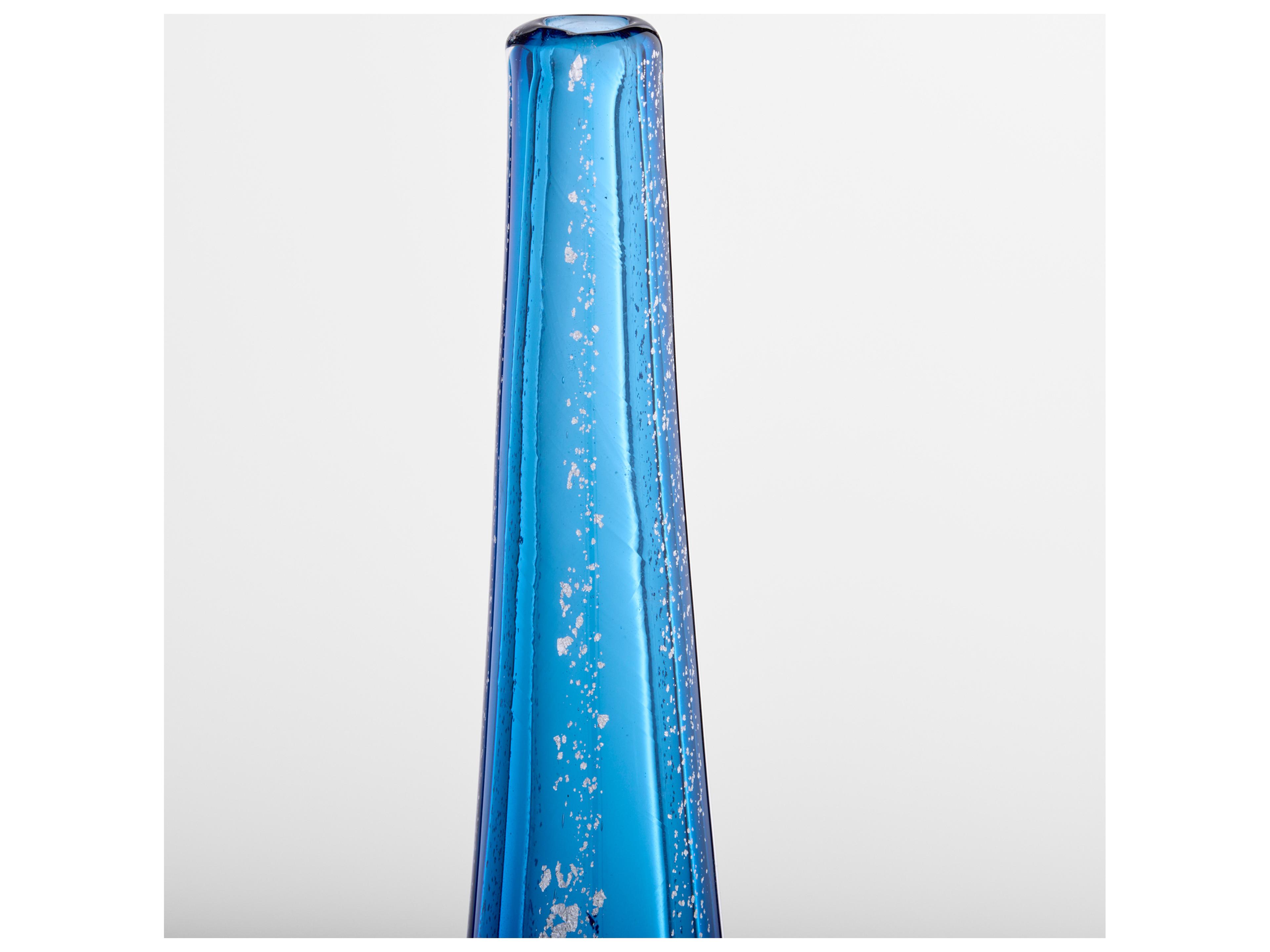 Cyan Design Vero Blue Metallic Vase