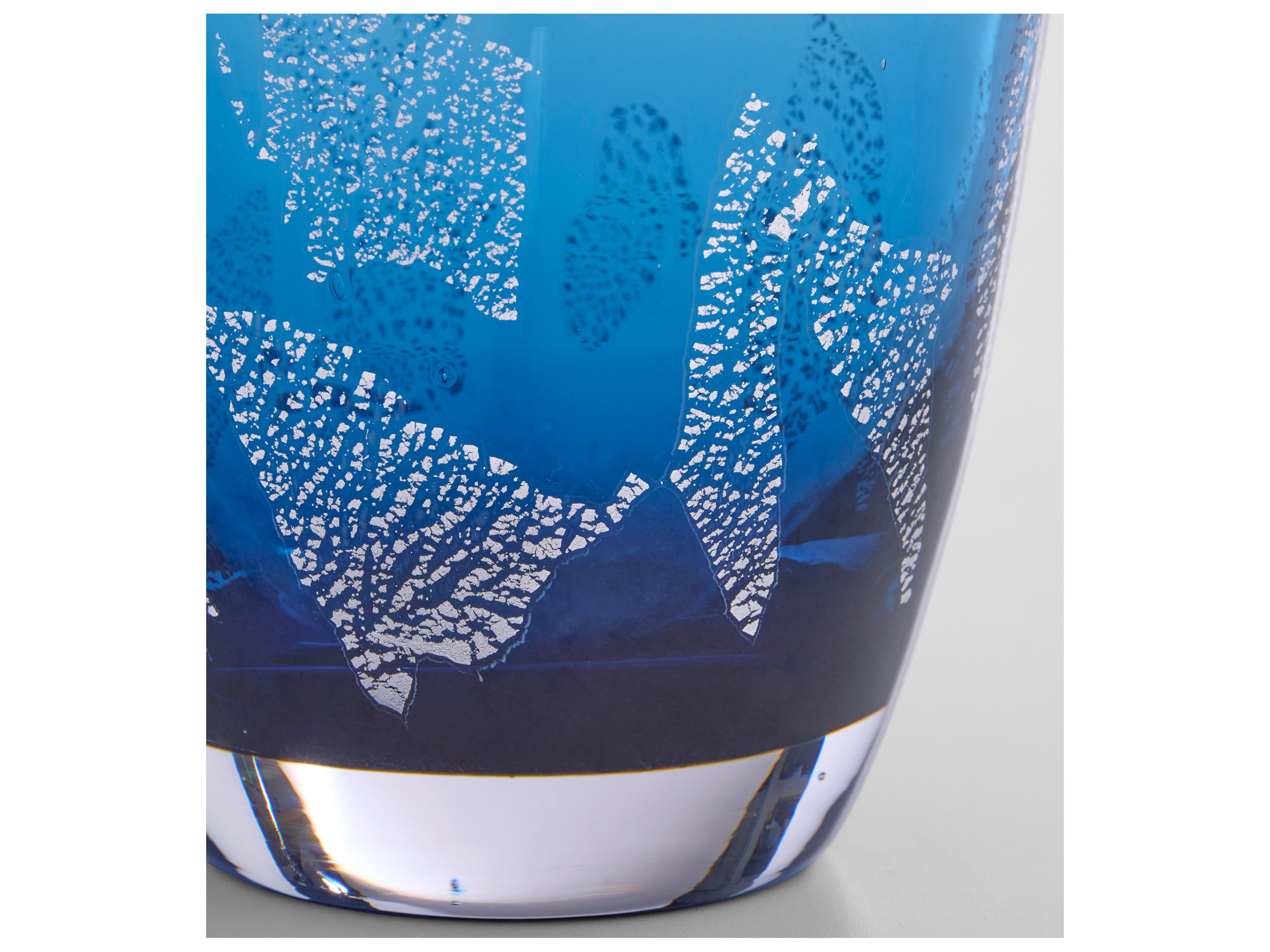 Cyan Design Vero Blue Metallic Vase