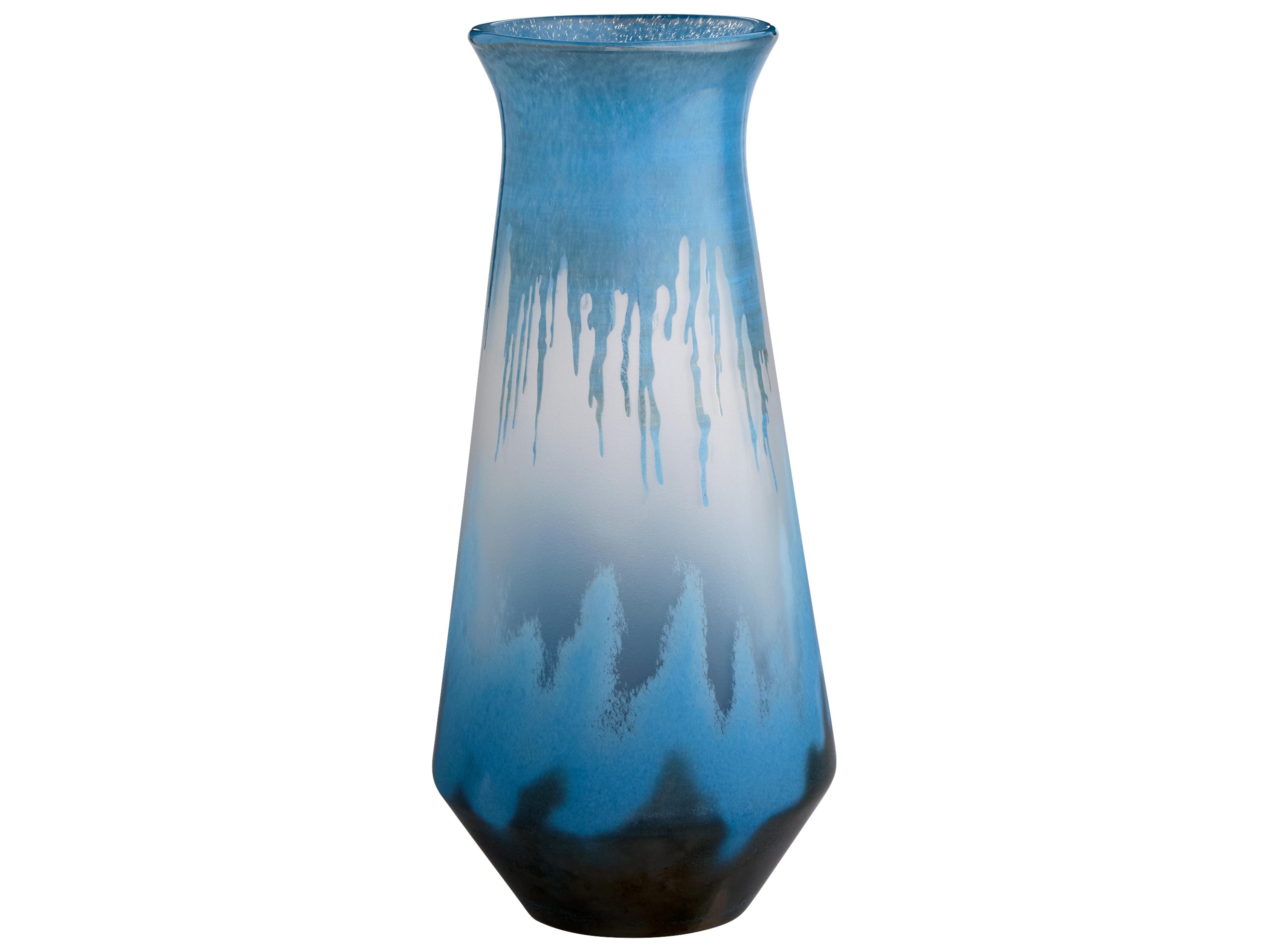 Chuva Blue Vase
