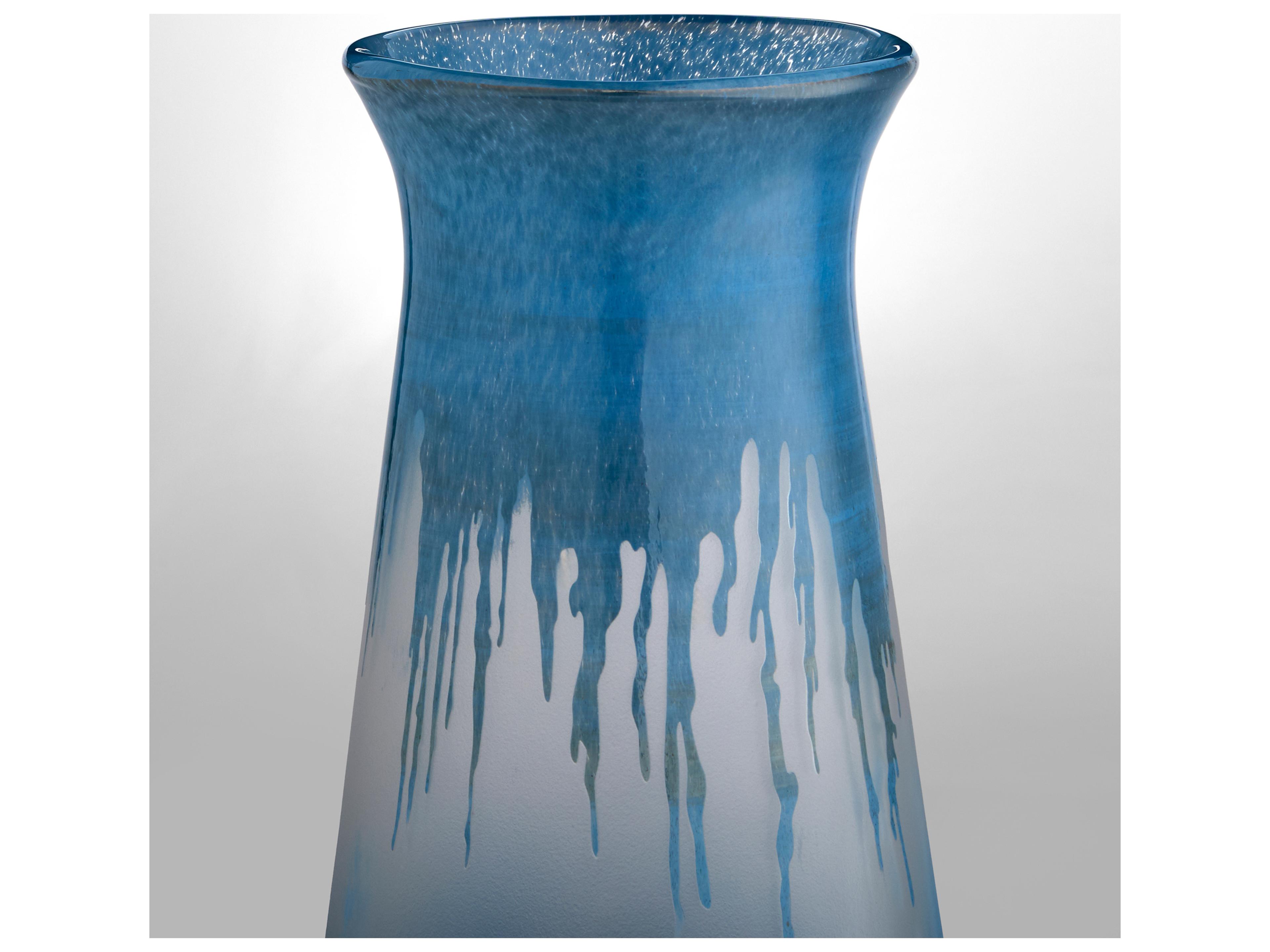 Cyan Design Chuva Blue Vase